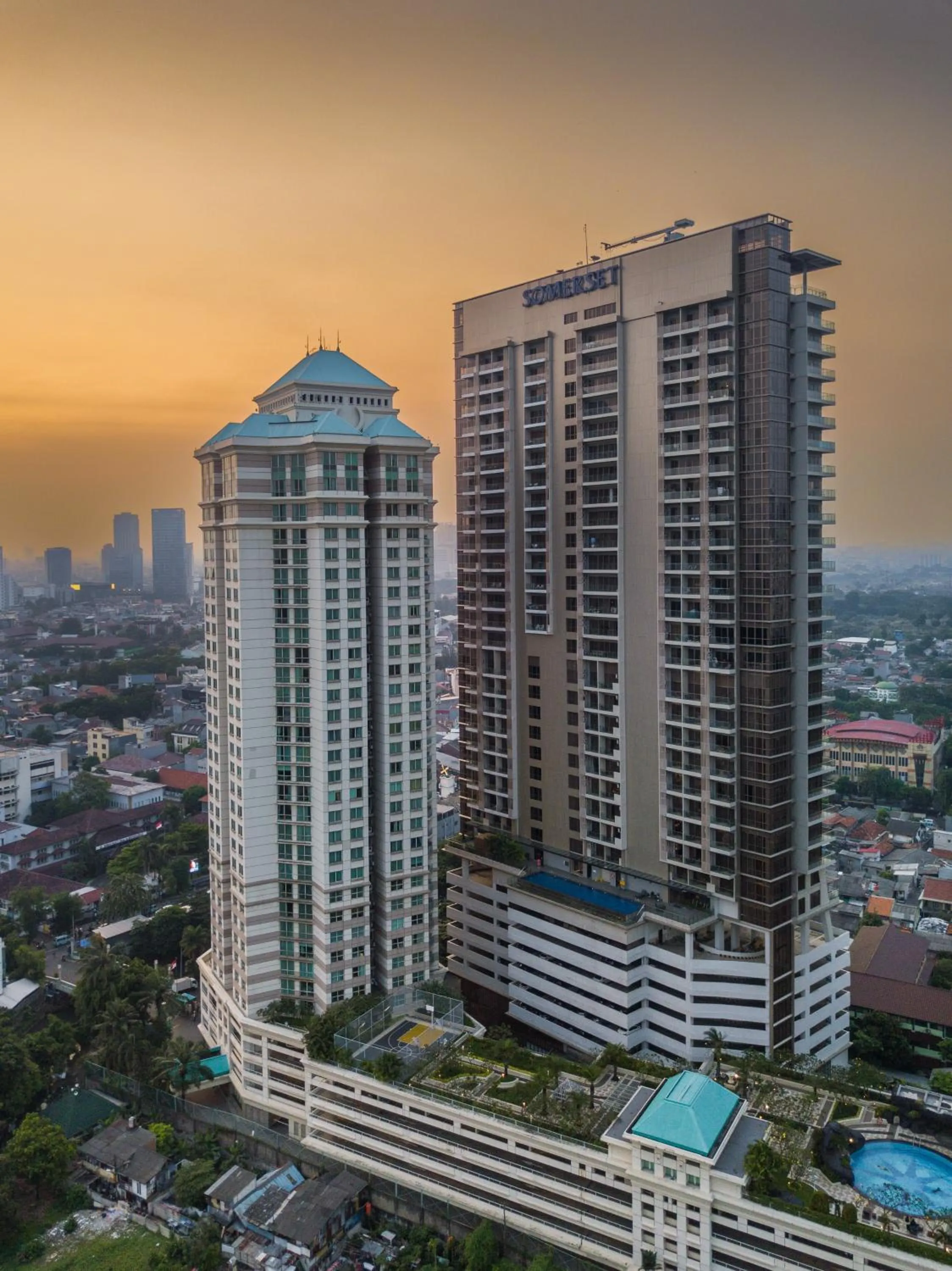 Property building in Somerset Sudirman Jakarta