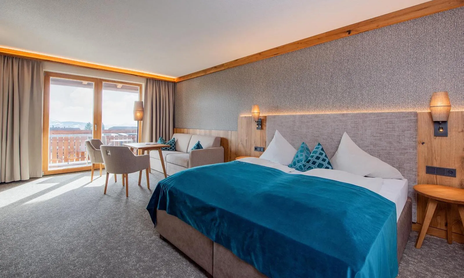 Bed in Hotel Königgut