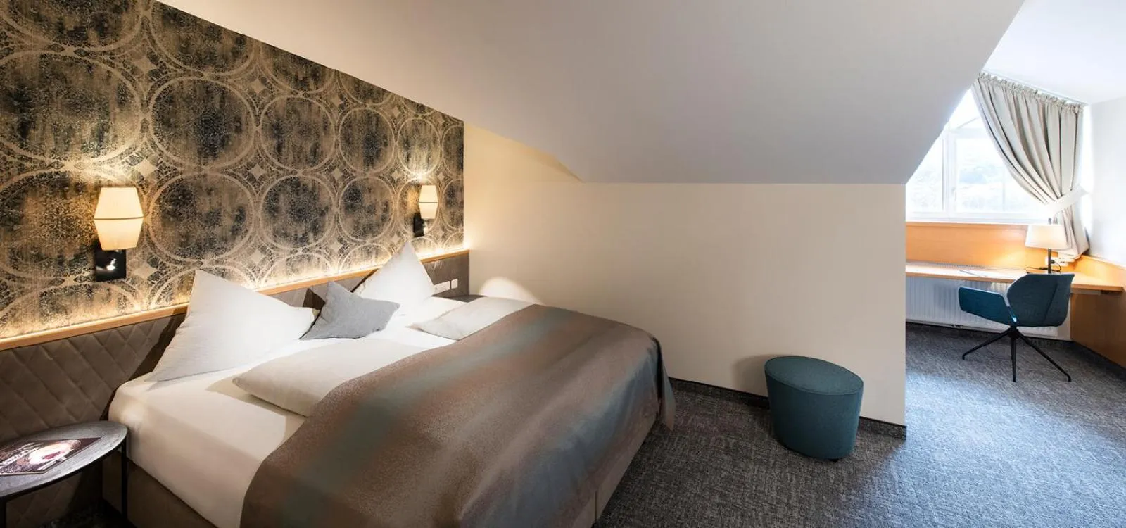 Bed in Hotel Königgut