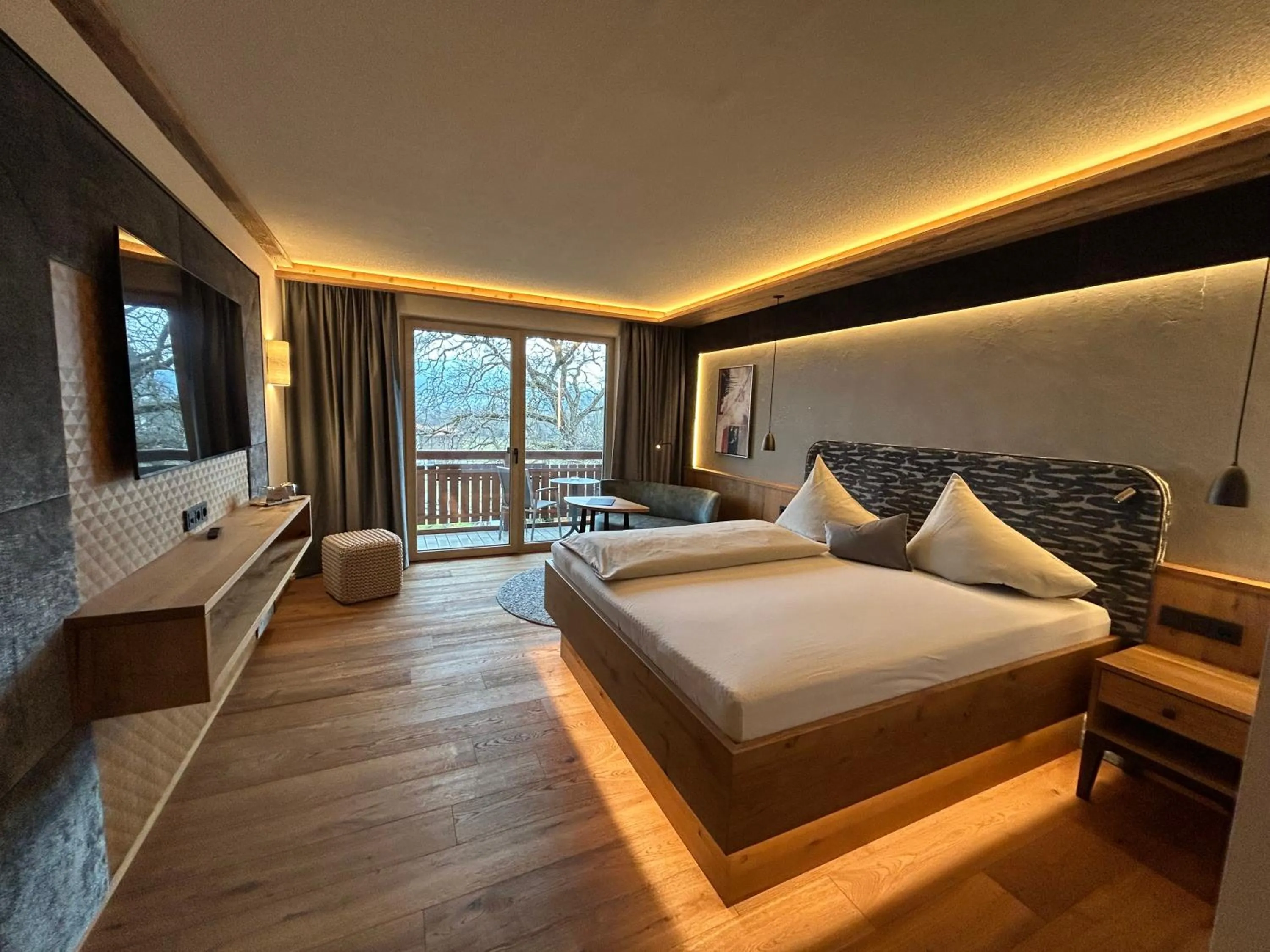 Bed in Hotel Königgut