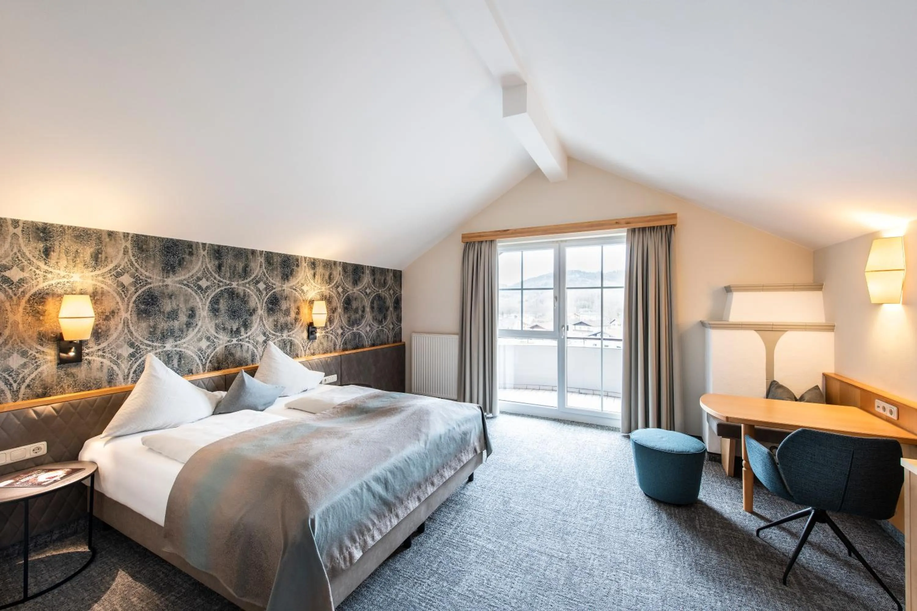 Bed in Hotel Königgut