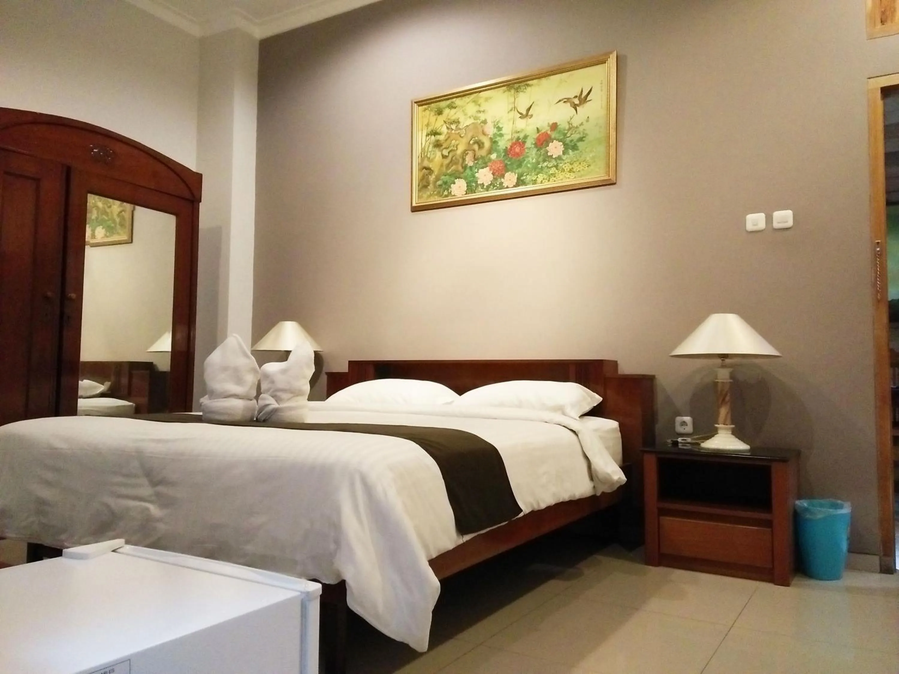 Bed in Helena Guest House