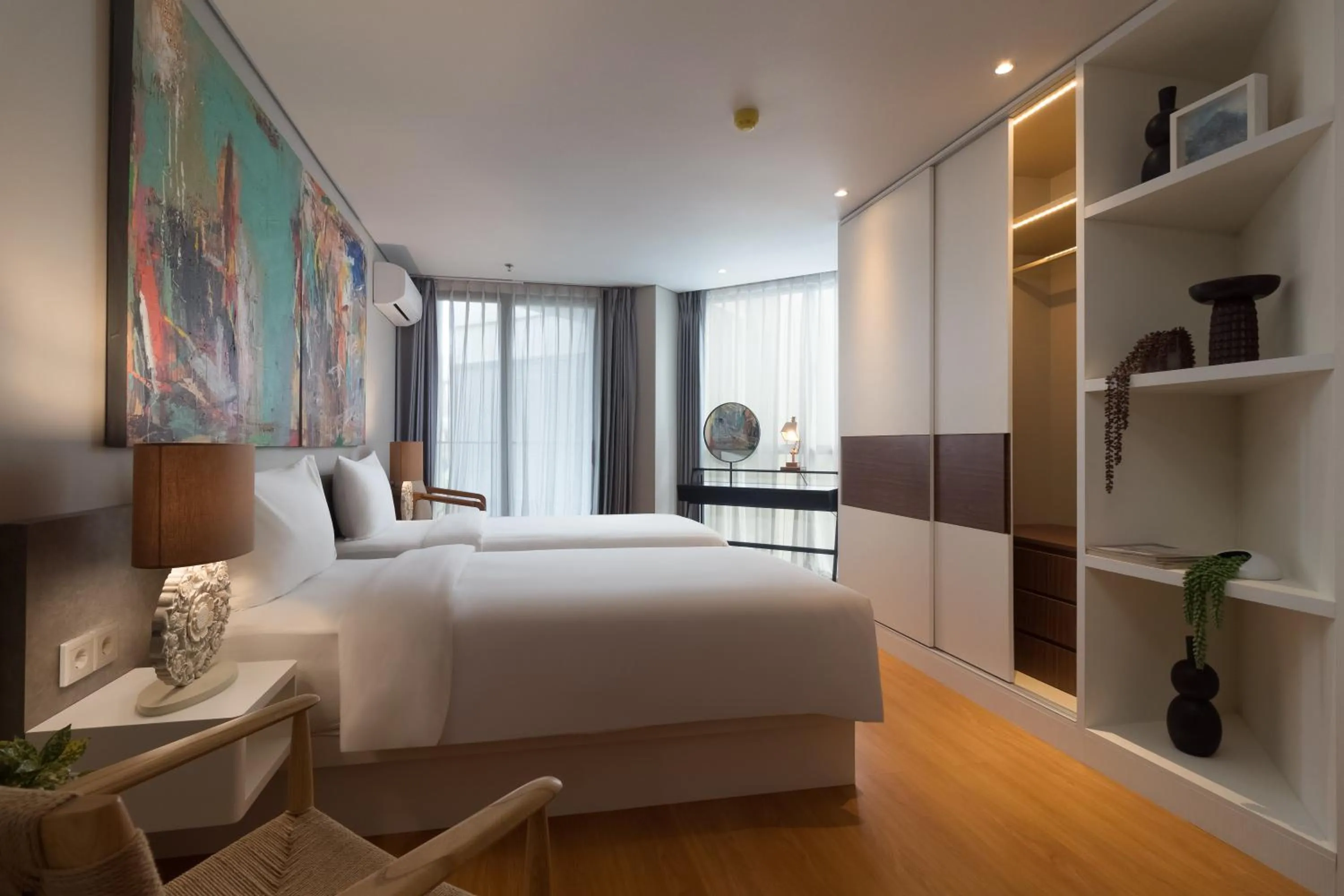 Bedroom, Bed in Beachwalk Residence