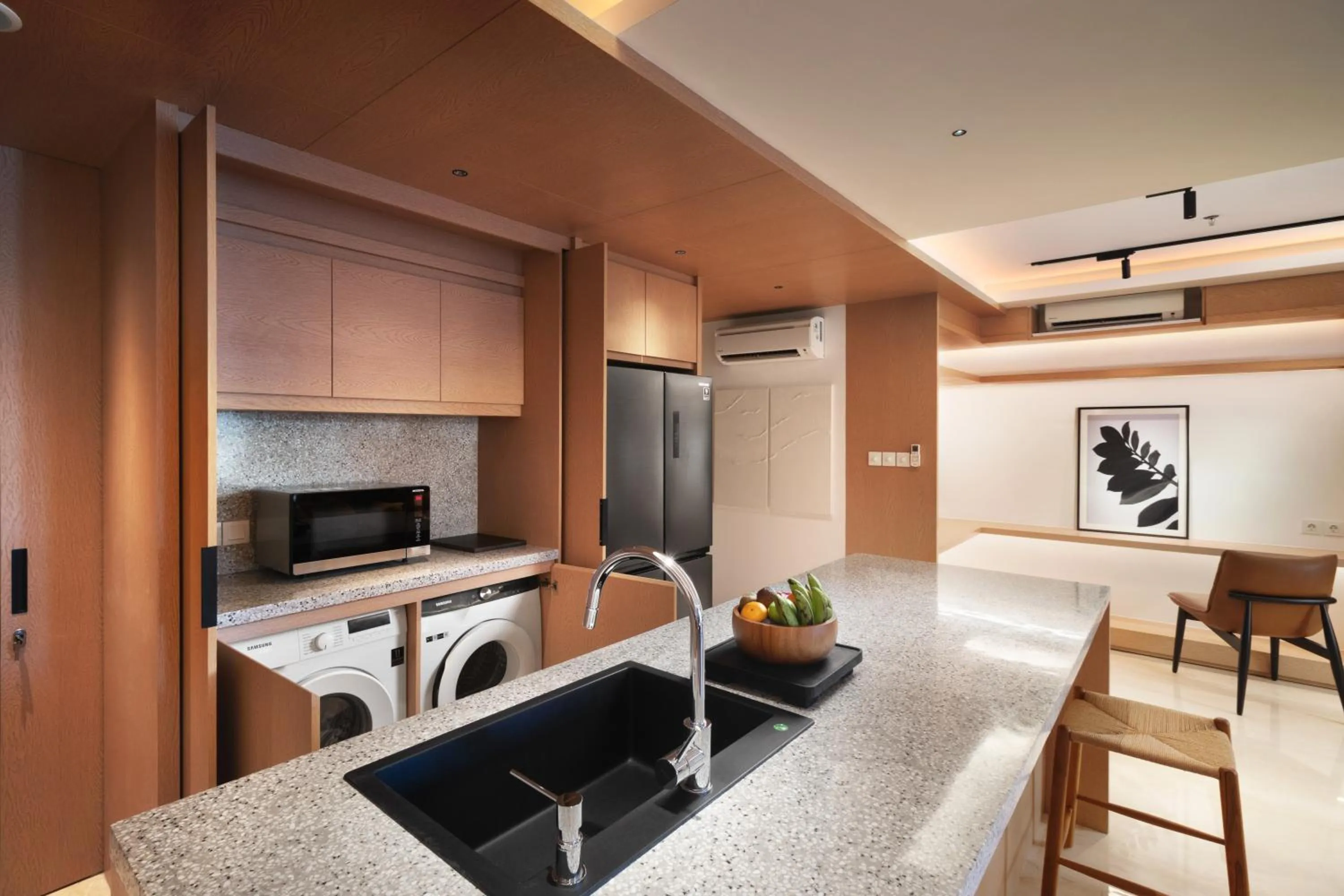 kitchen in Beachwalk Residence