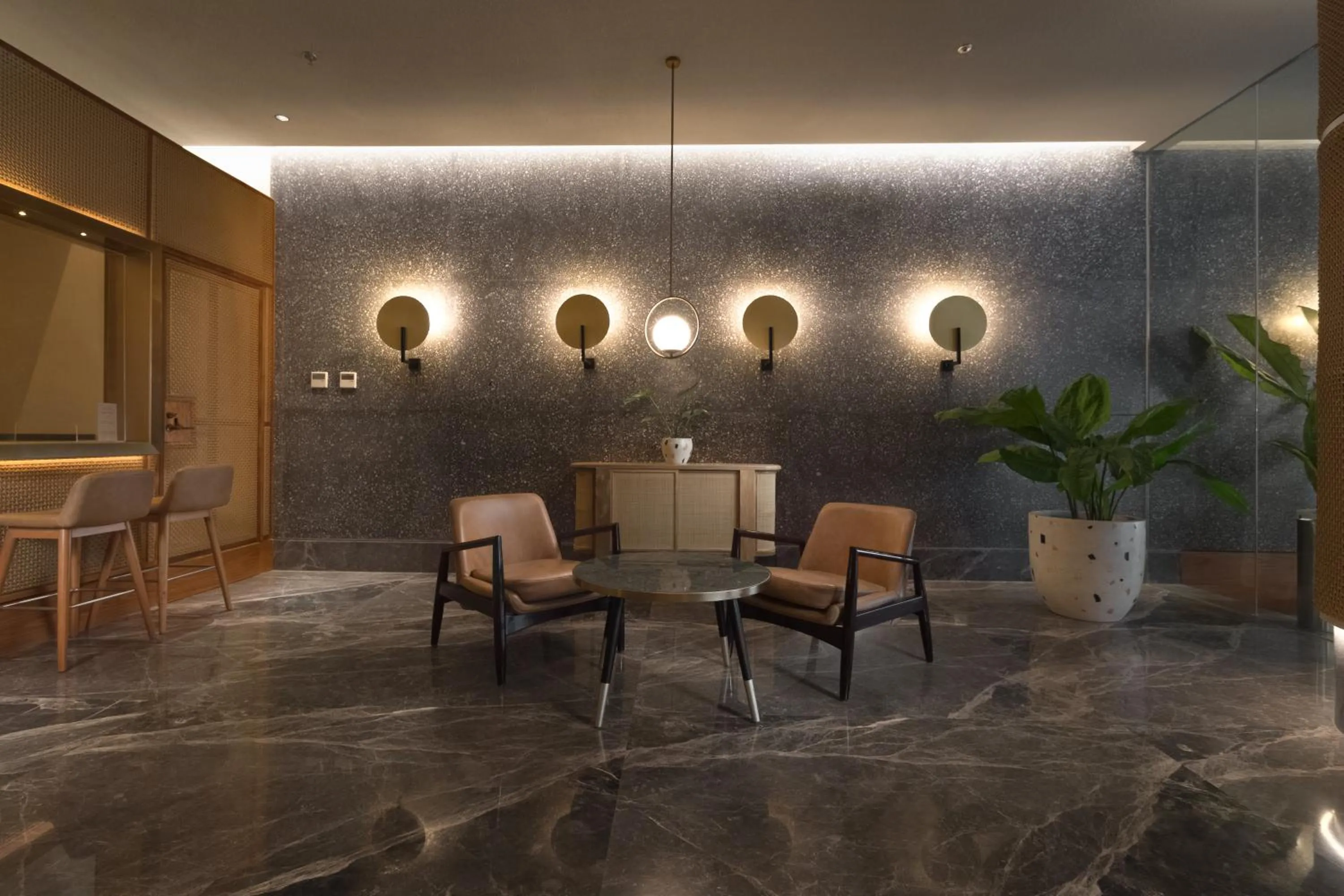 Lobby or reception in Beachwalk Residence