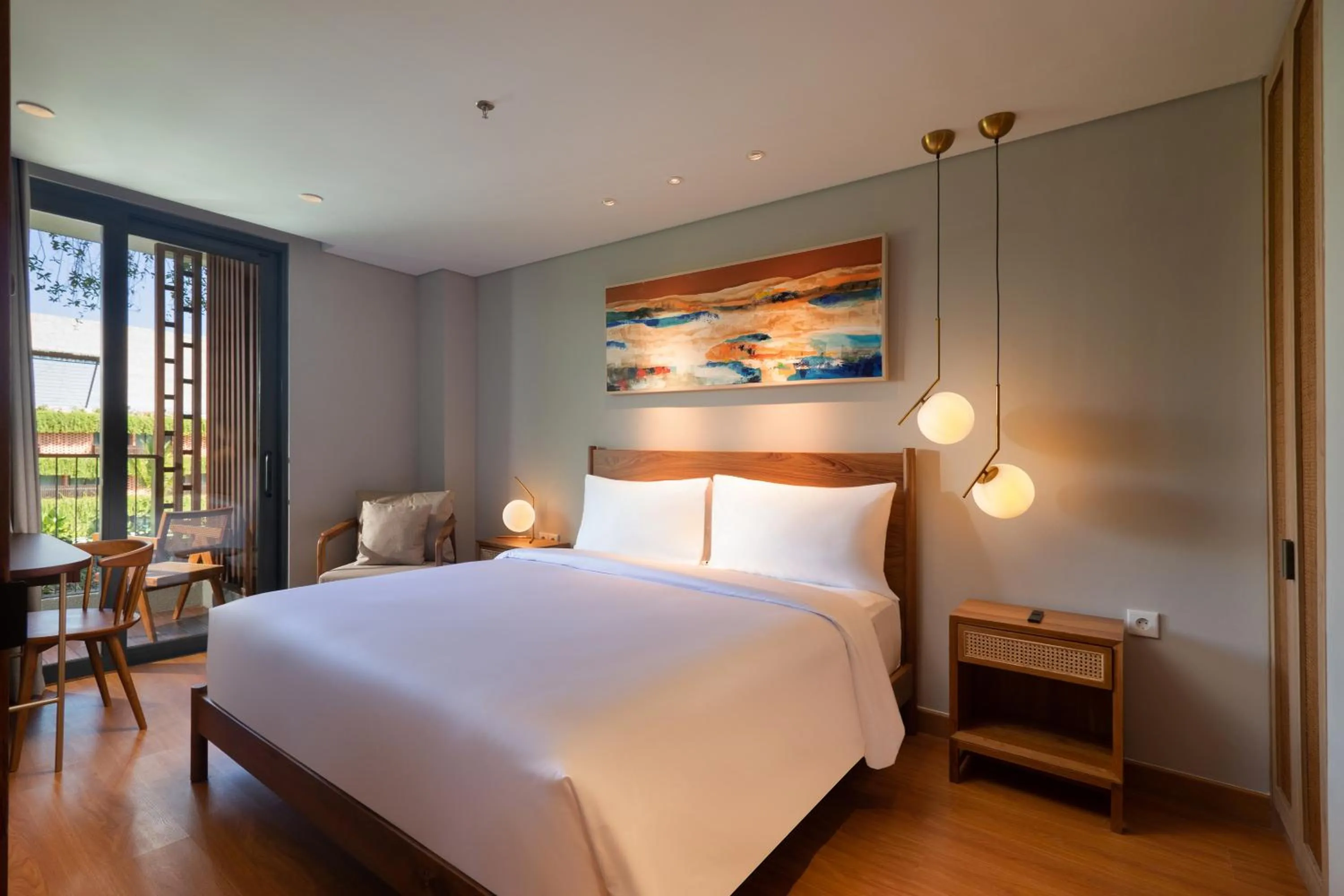 Bedroom, Bed in Beachwalk Residence