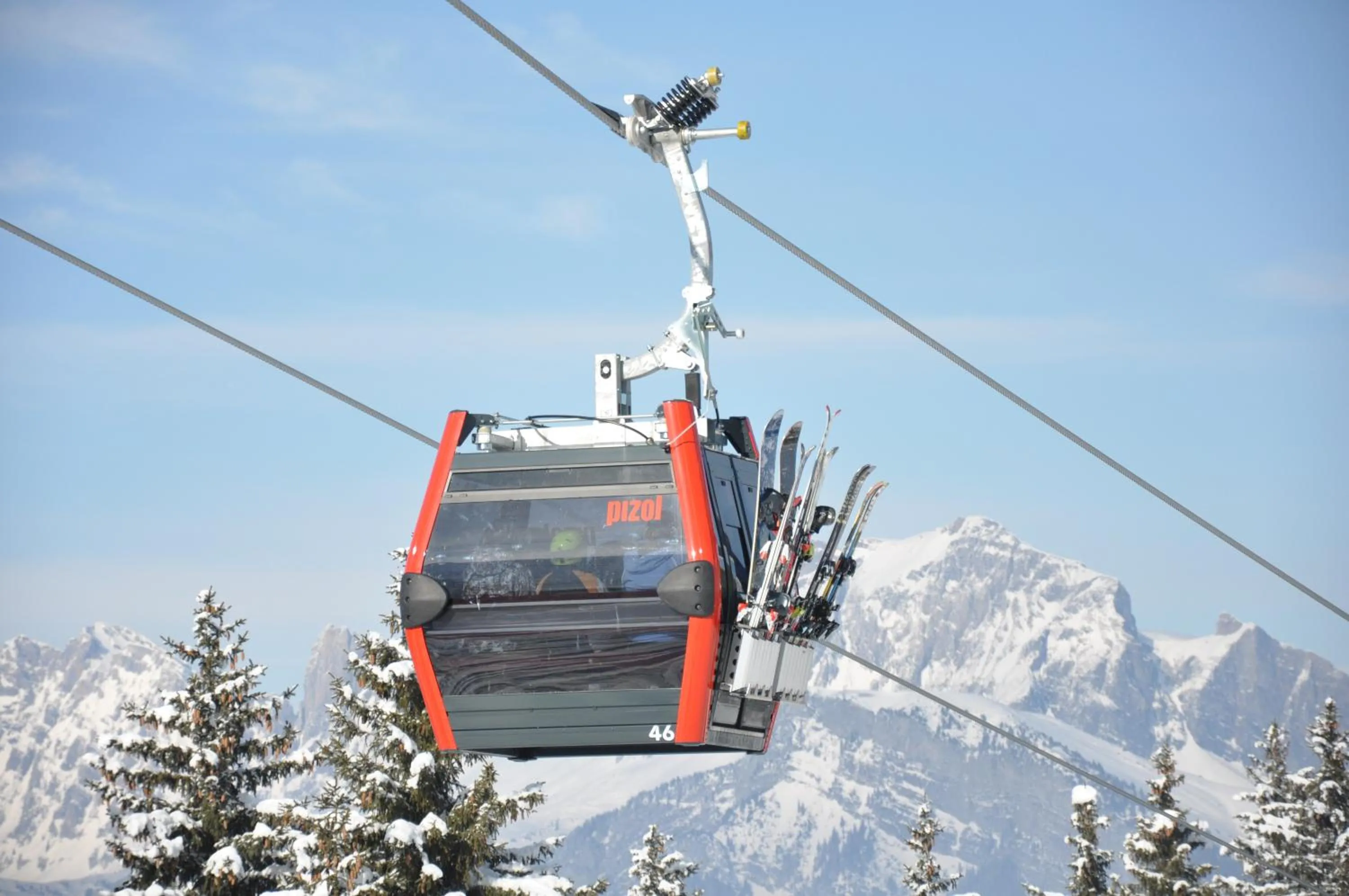 Skiing in Berghotel Gaffia