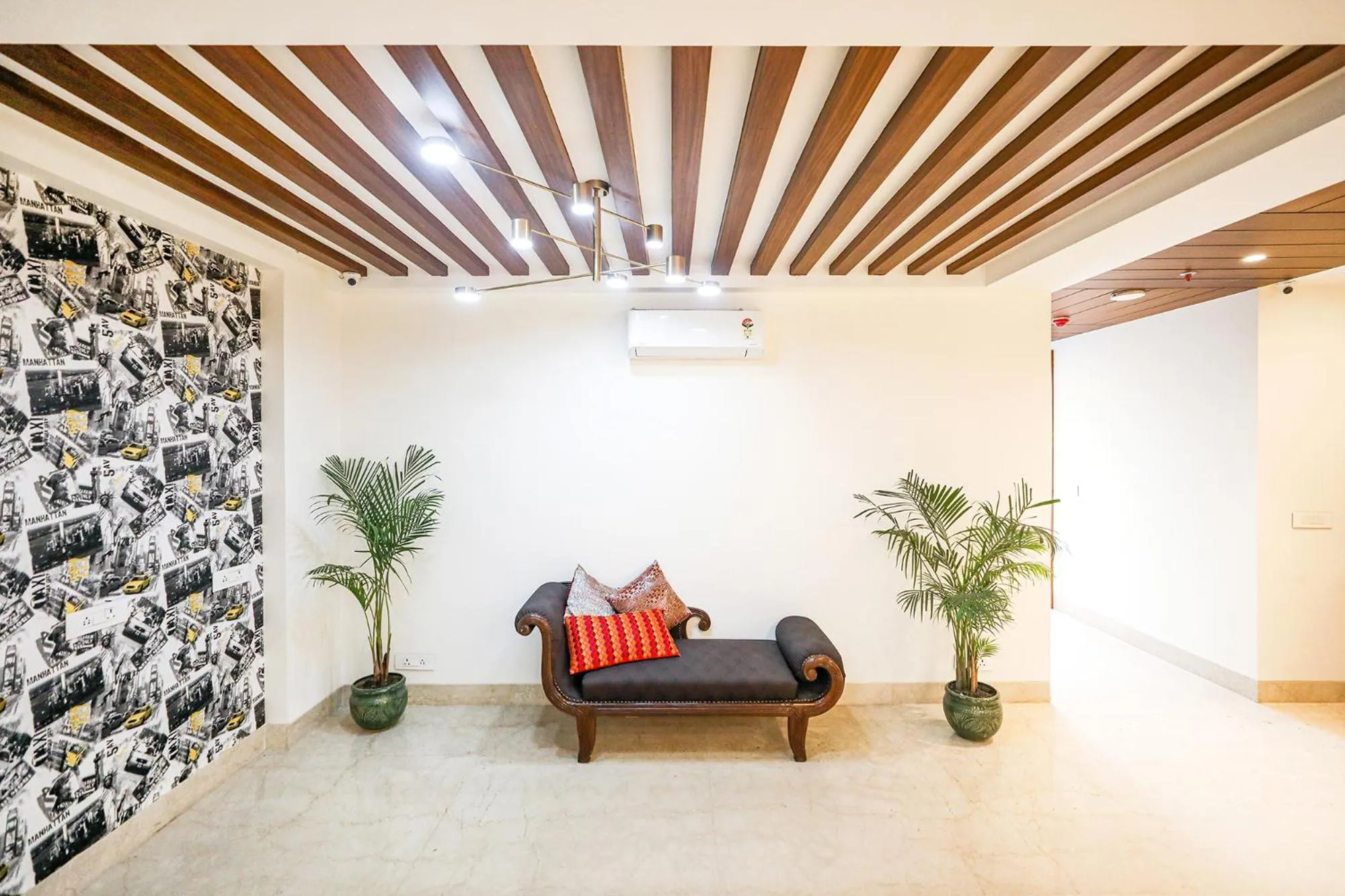 Seating area in FabHotel La Paz Stay B&B