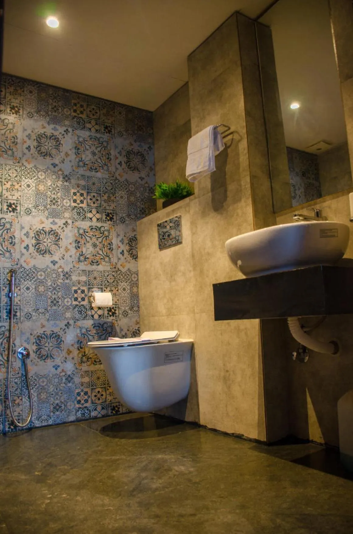 Bathroom in Olive By Tej Hotel And Resorts