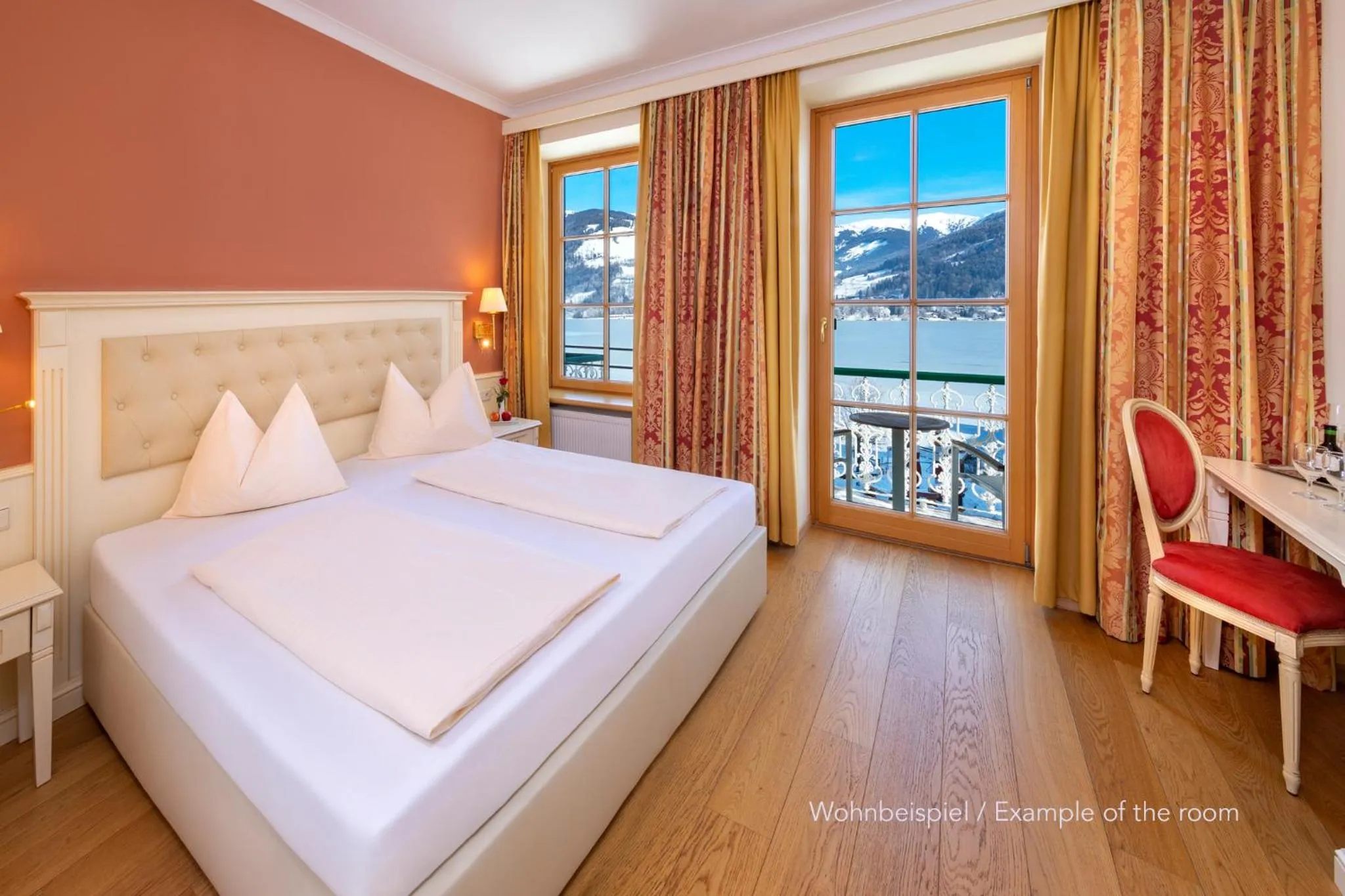 Photo of the whole room, Bed in Grand Hotel Zell am See