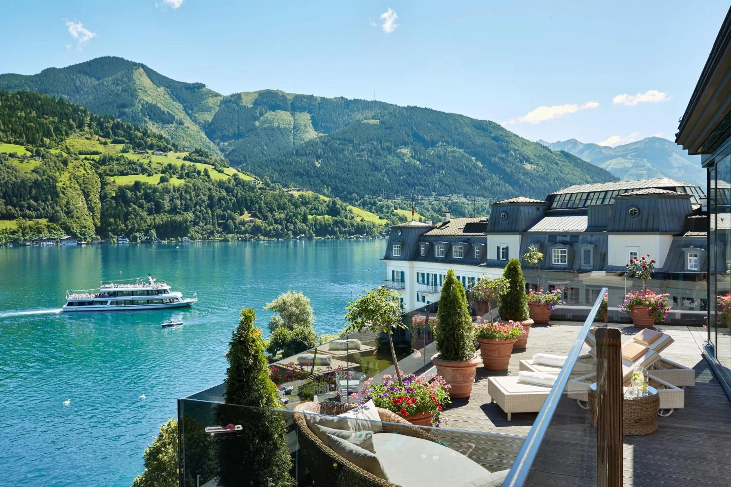 Spa and wellness centre/facilities in Grand Hotel Zell am See