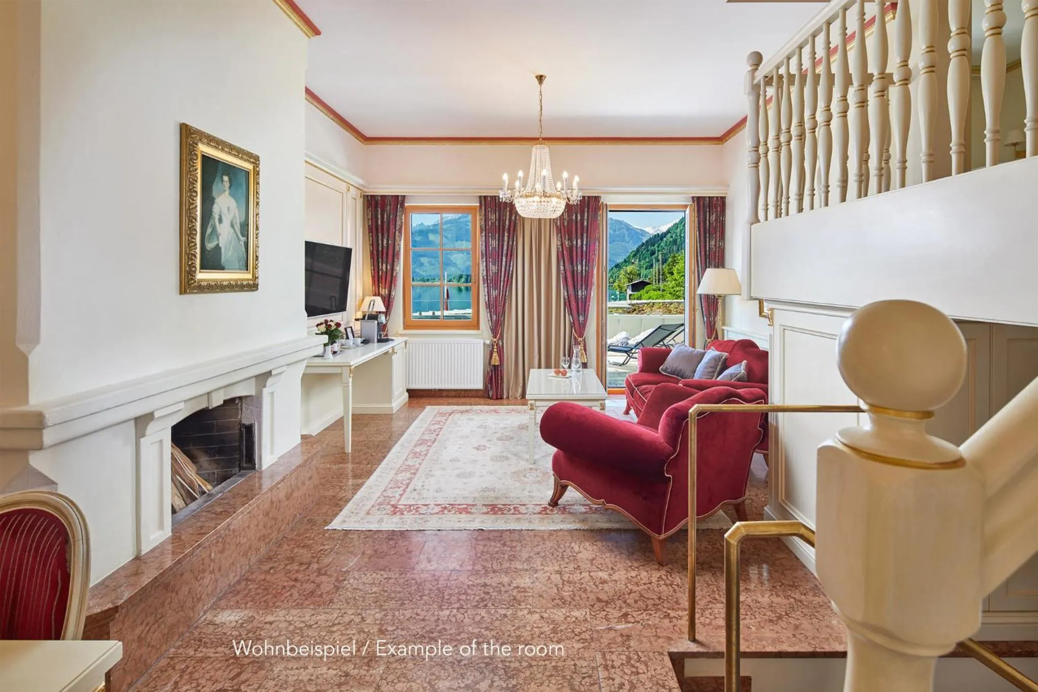 Photo of the whole room in Grand Hotel Zell am See