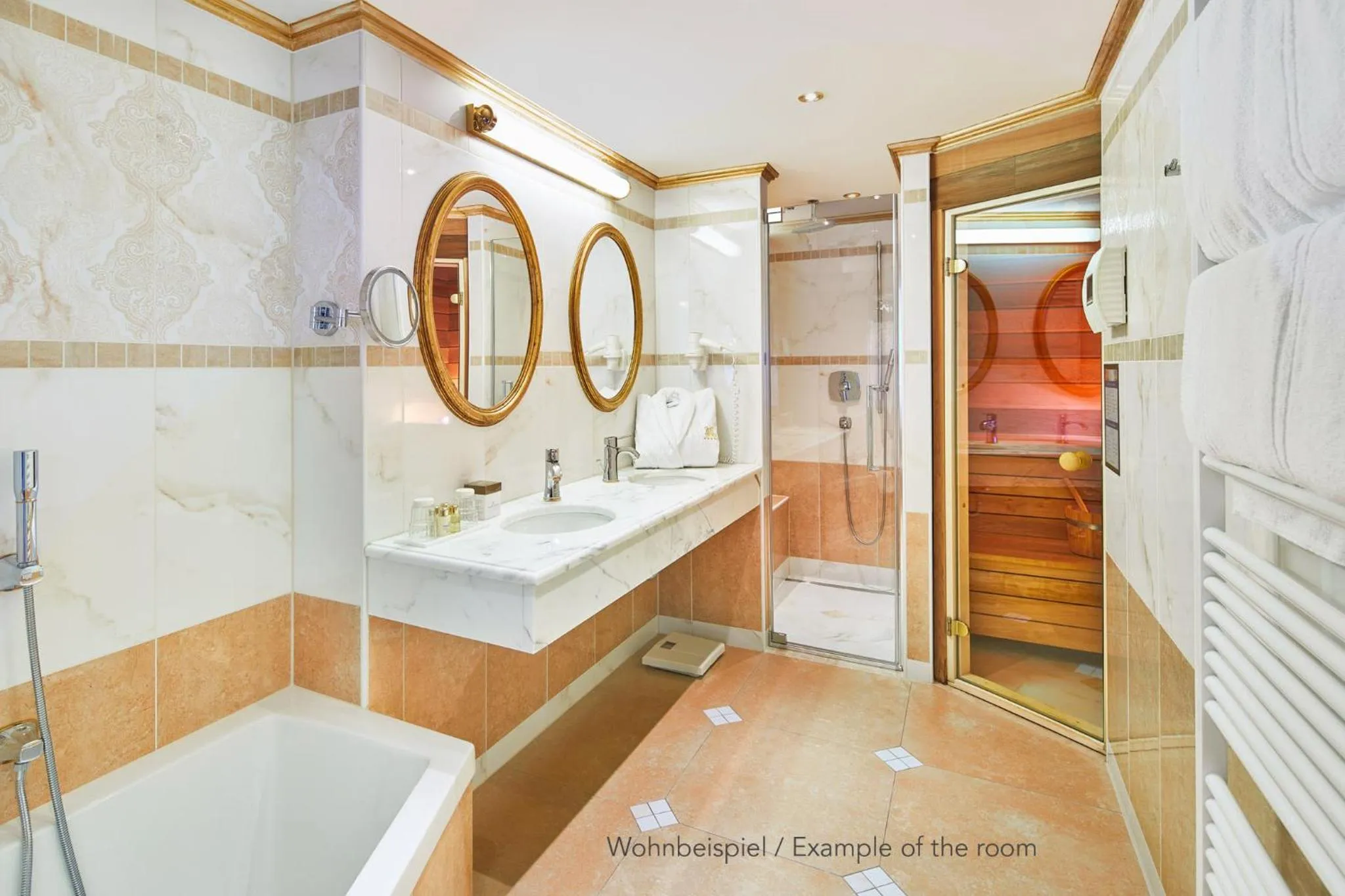 Bathroom in Grand Hotel Zell am See