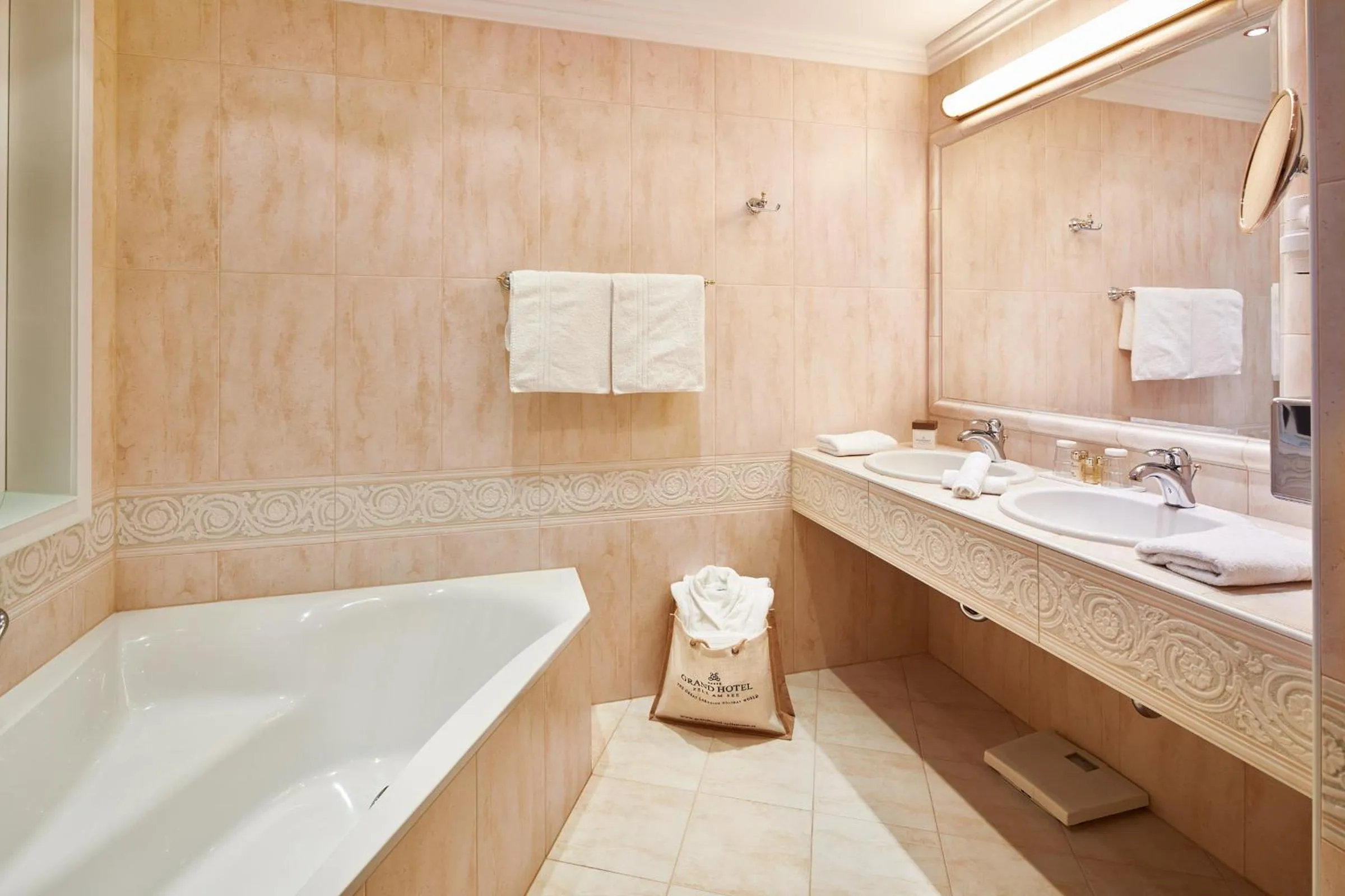 Bathroom in Grand Hotel Zell am See