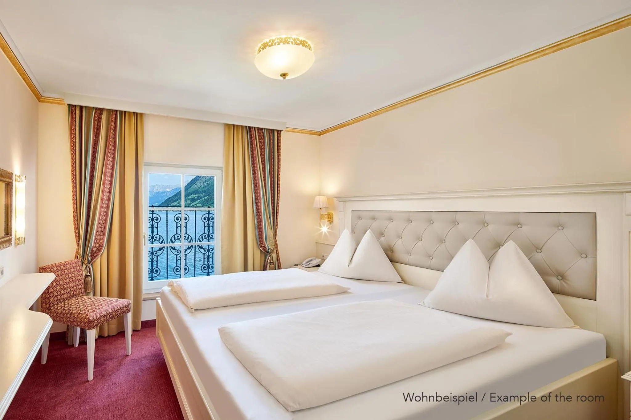 Photo of the whole room, Bed in Grand Hotel Zell am See