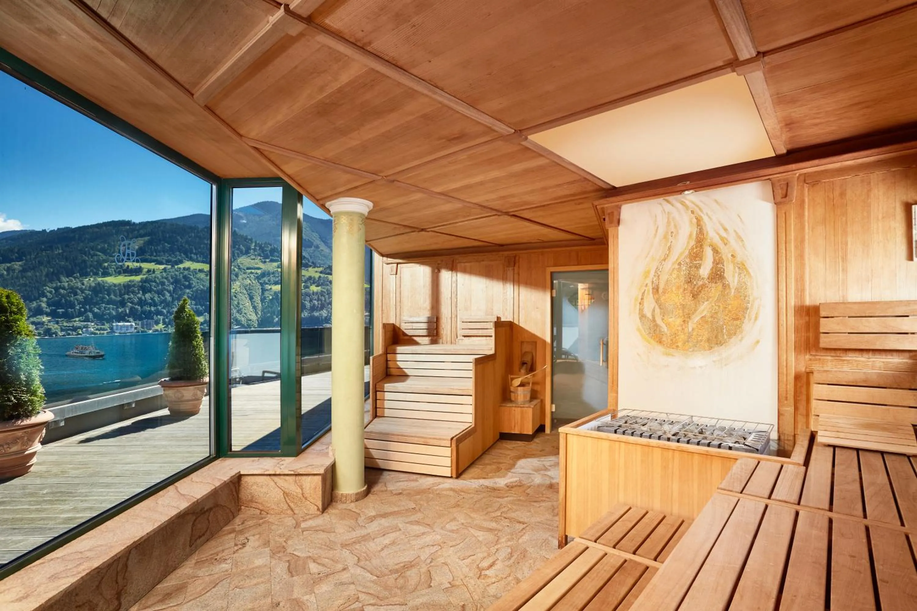 Sauna in Grand Hotel Zell am See