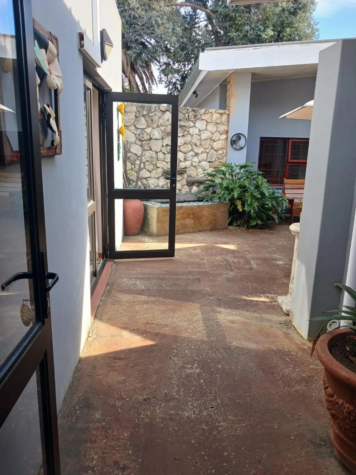 Garden view in AVIENTO Guesthouse