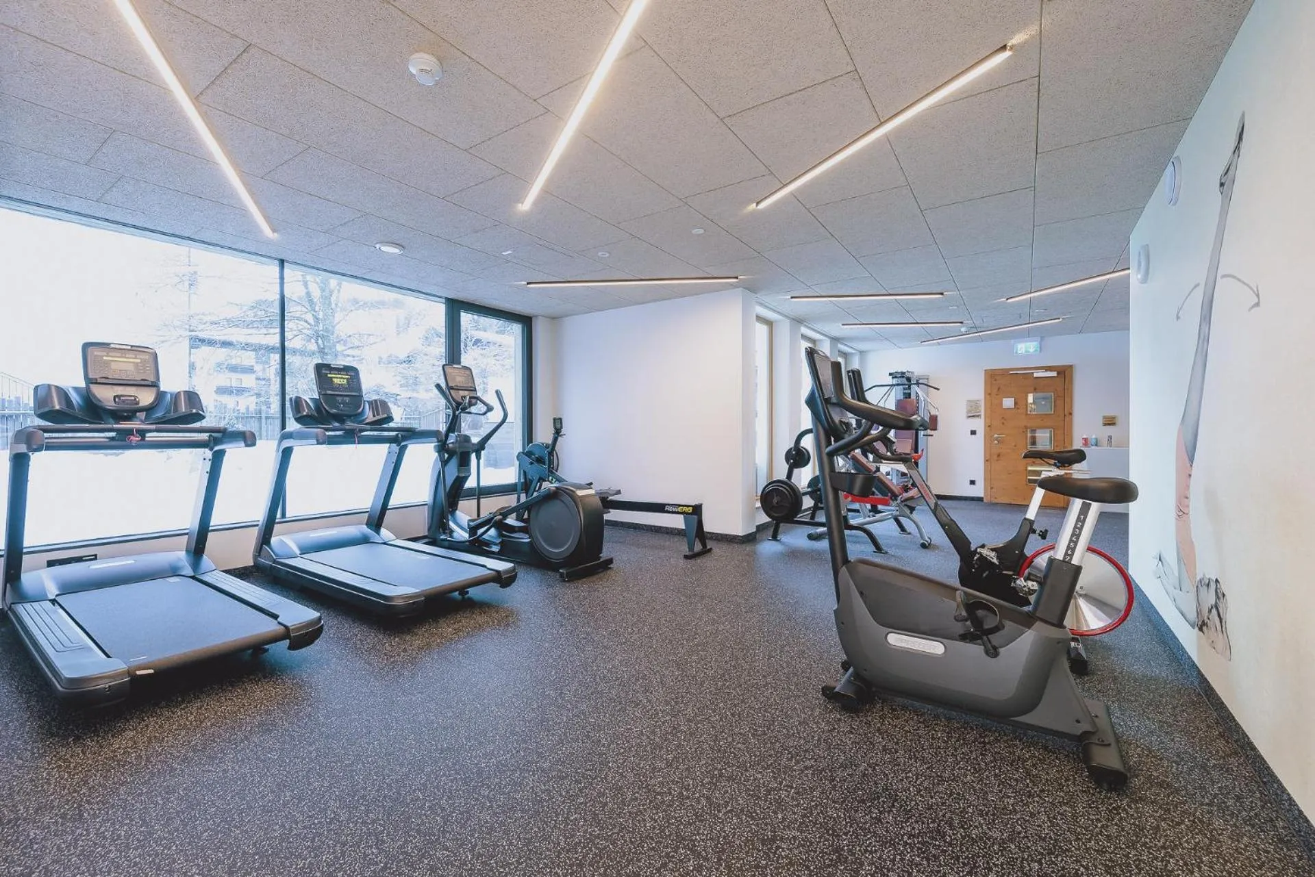Fitness centre/facilities in Hotel DIE SONNE