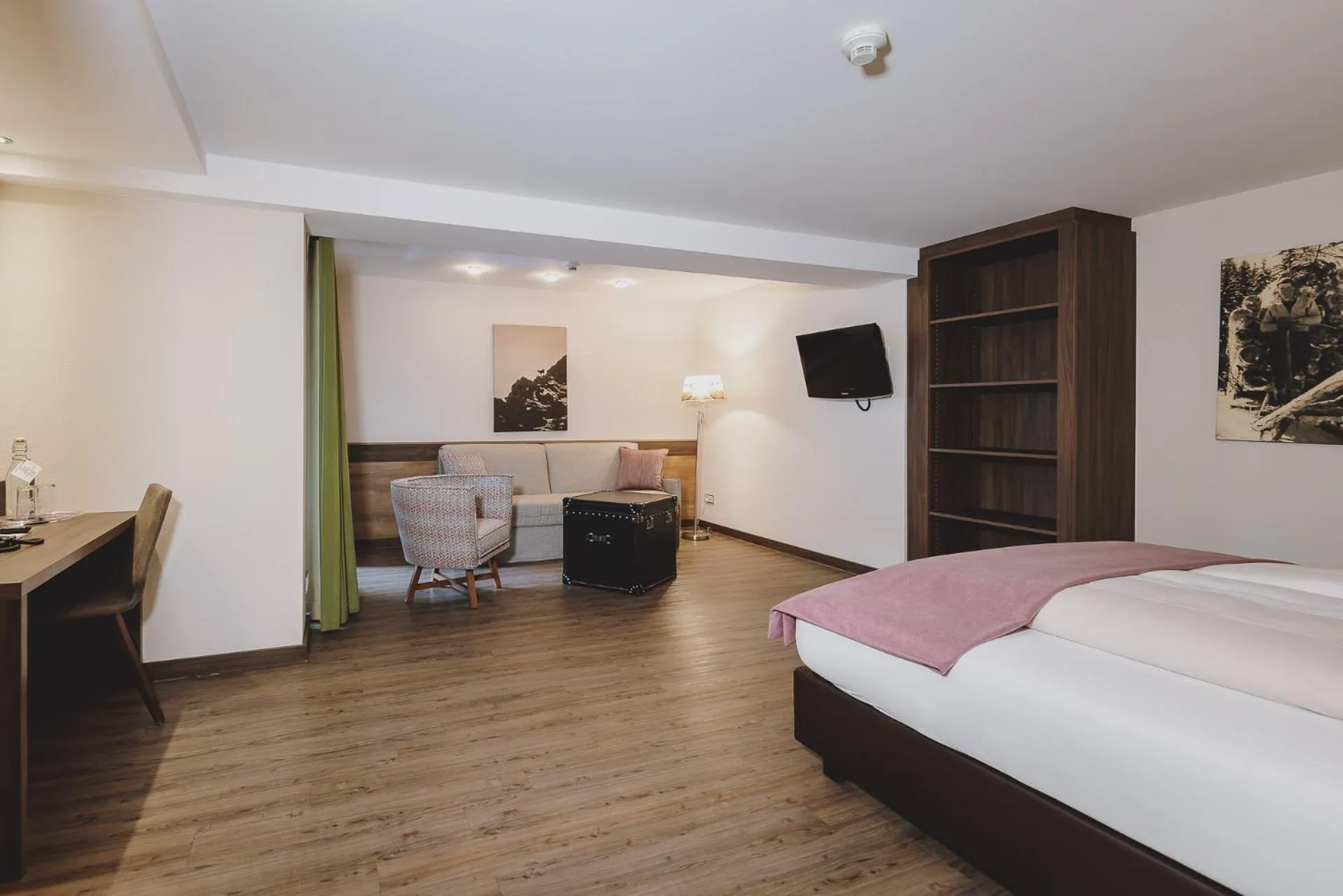 Bed in Hotel DIE SONNE