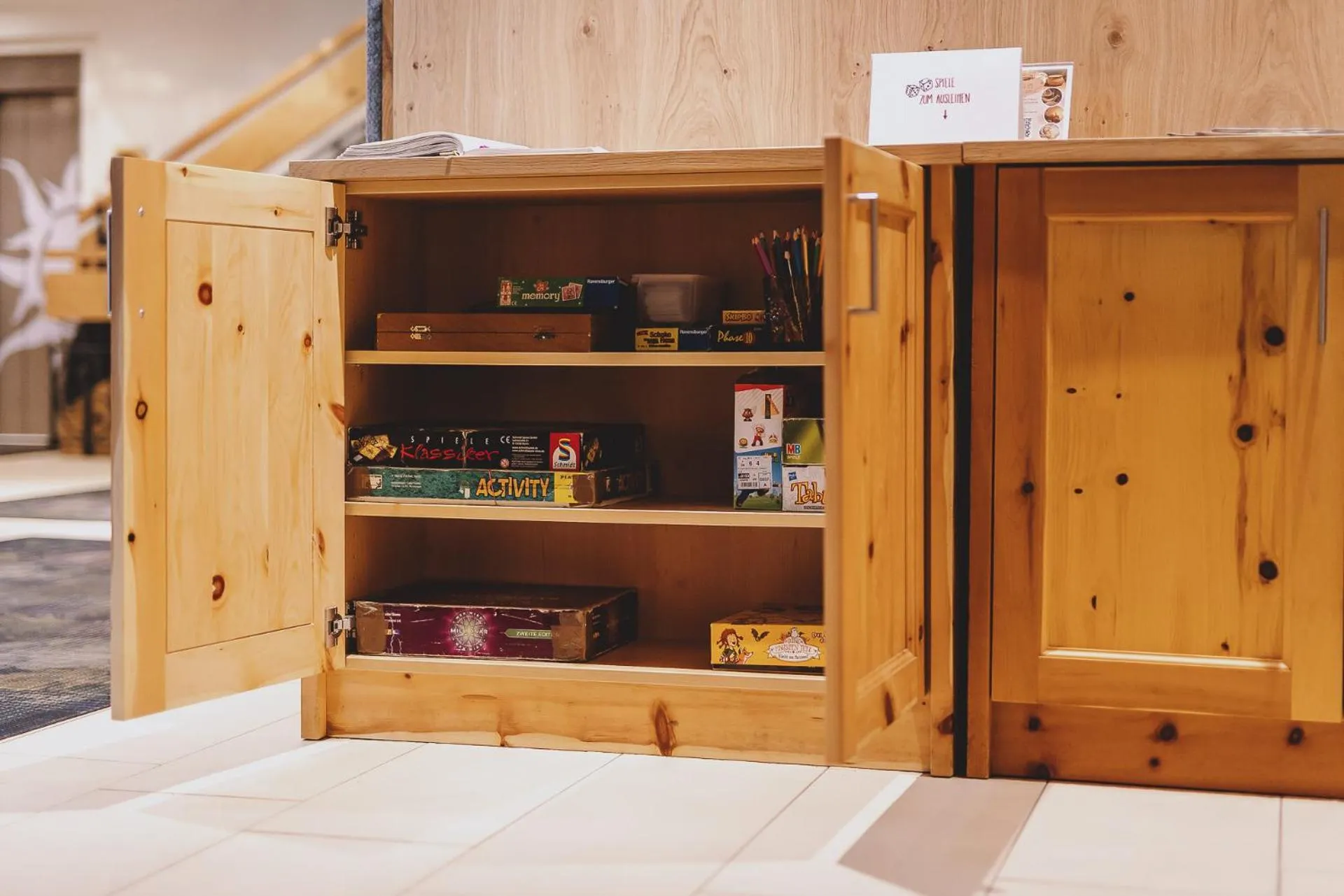 Children play ground in Hotel DIE SONNE