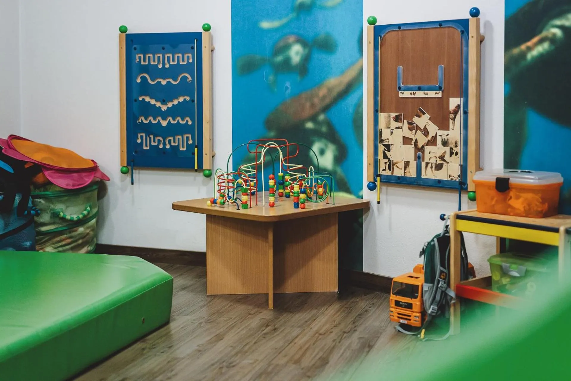 Children play ground in Hotel DIE SONNE