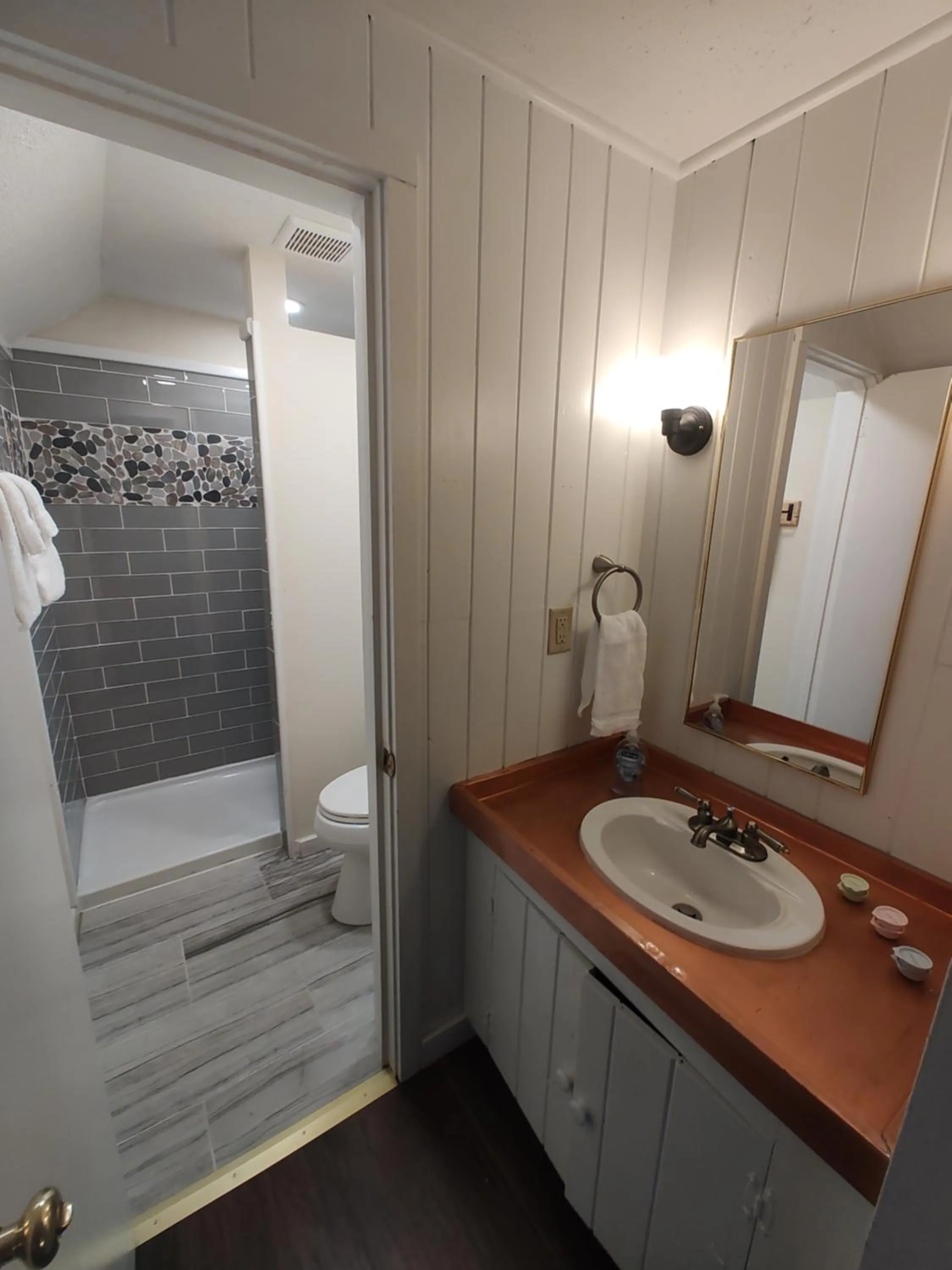 Shower in Doveberry Inn