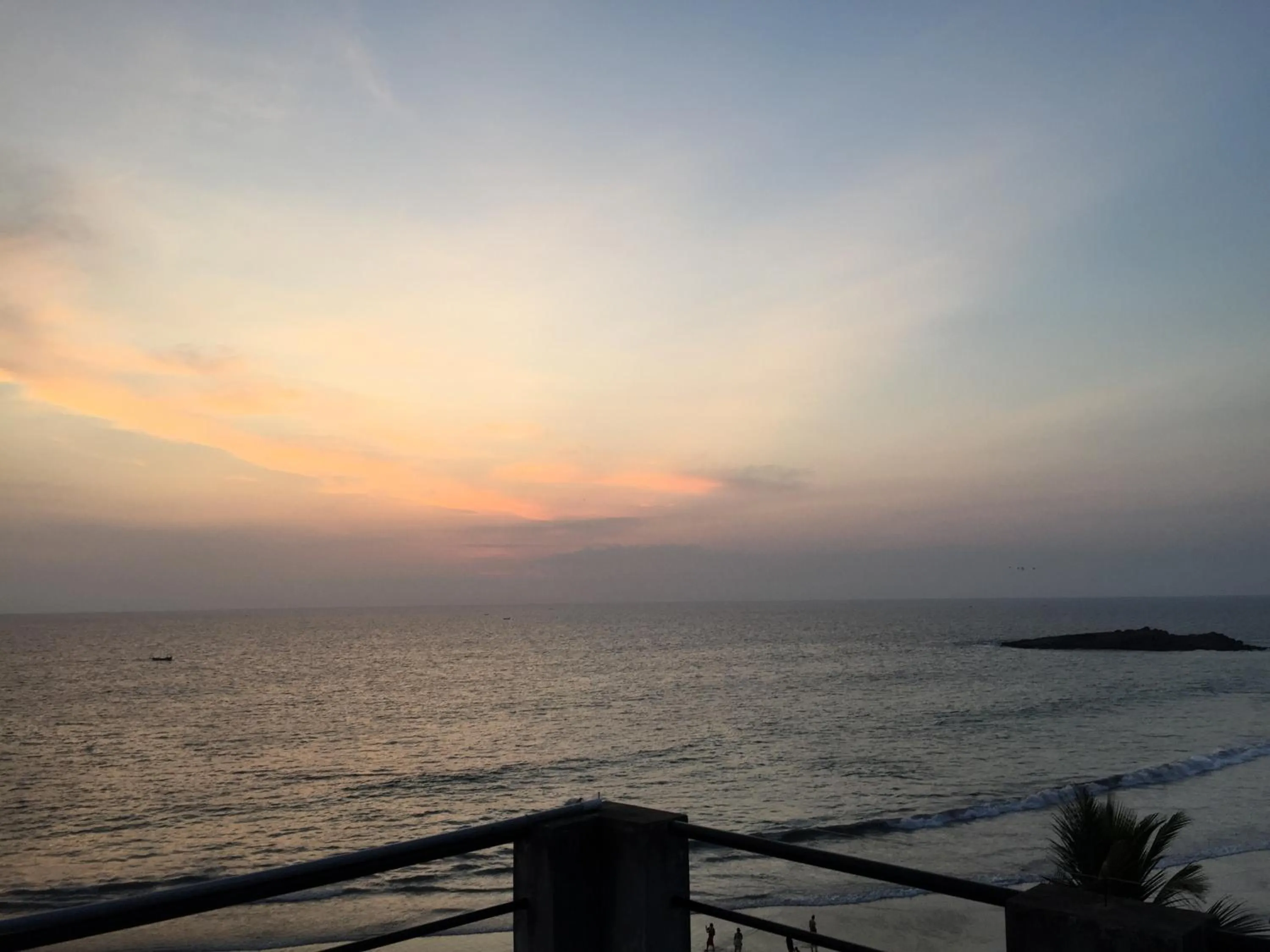 Sunset in The Ocean Park Beach Resort