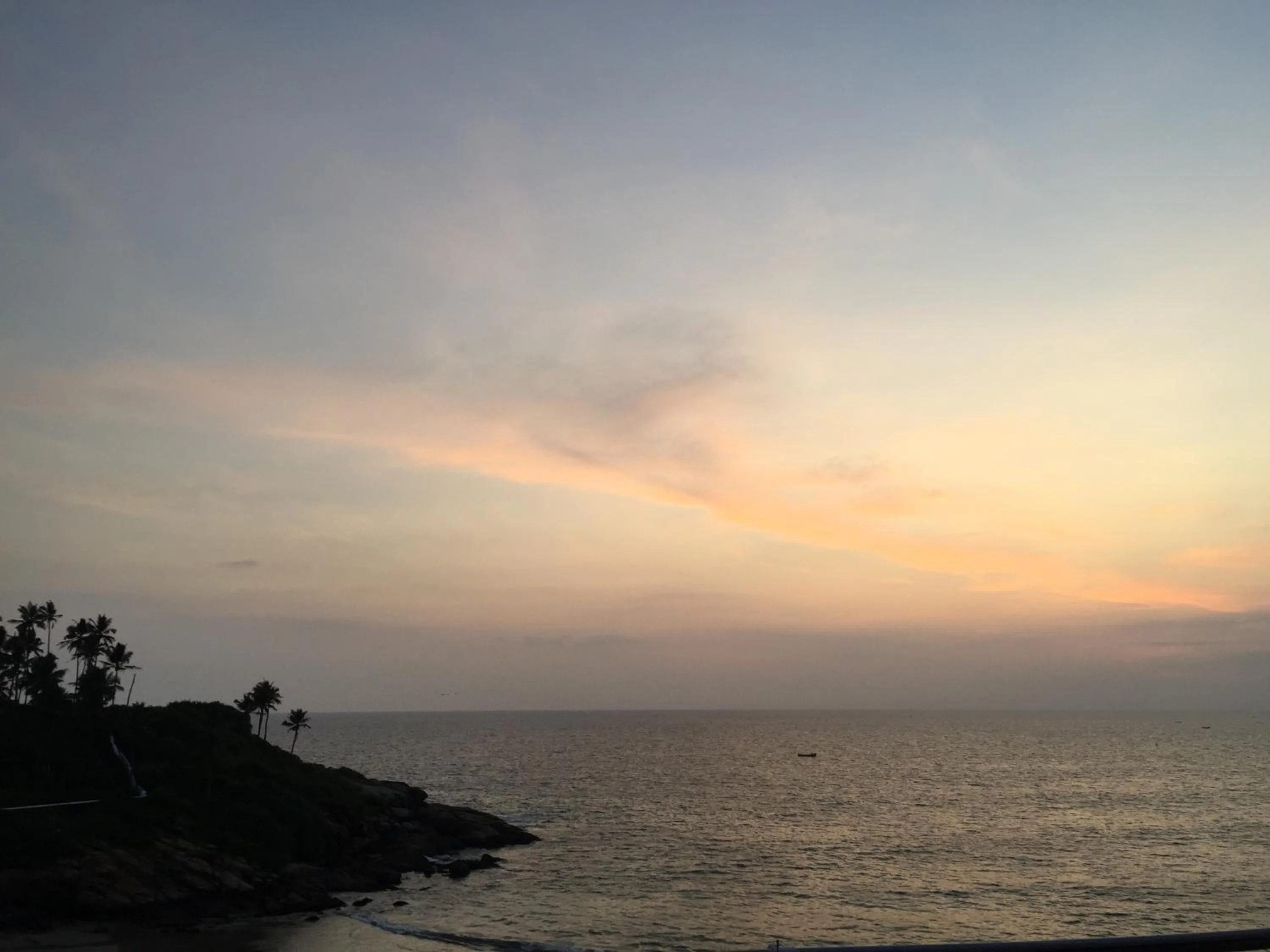 Sunset in The Ocean Park Beach Resort