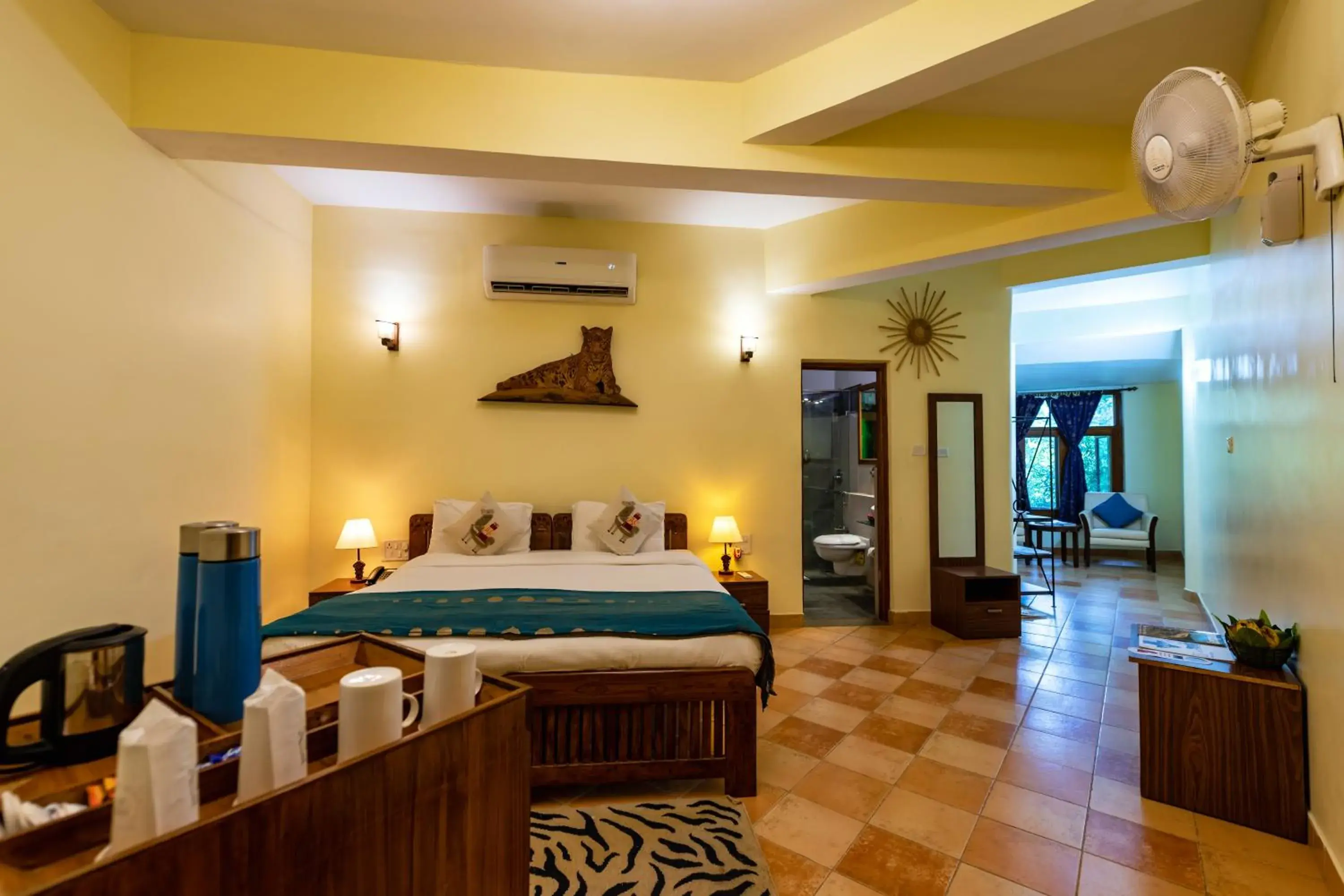 Premier Double or Twin Room in Pench Jungle Camp Premier Double or Twin Room in Pench Jungle Camp