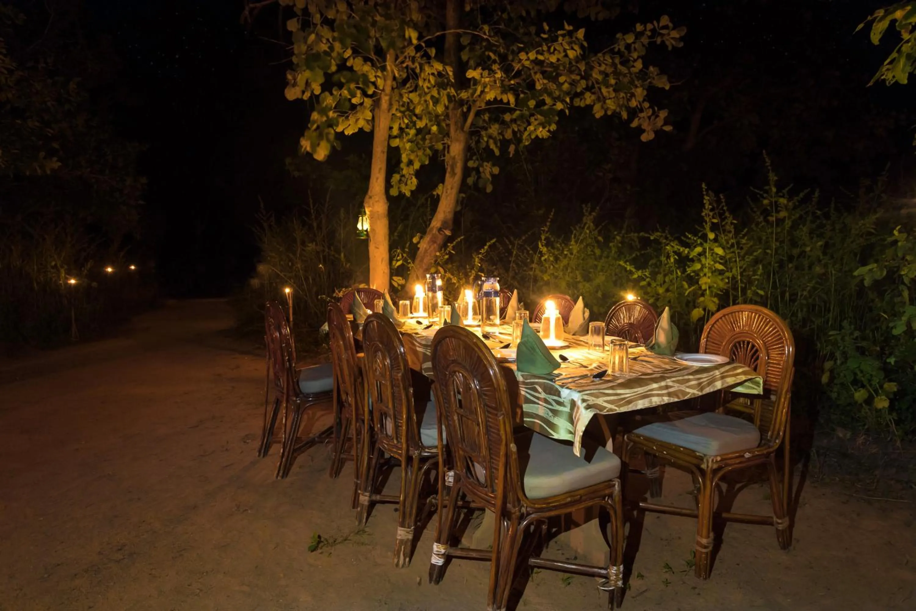 Restaurant/places to eat in Pench Jungle Camp