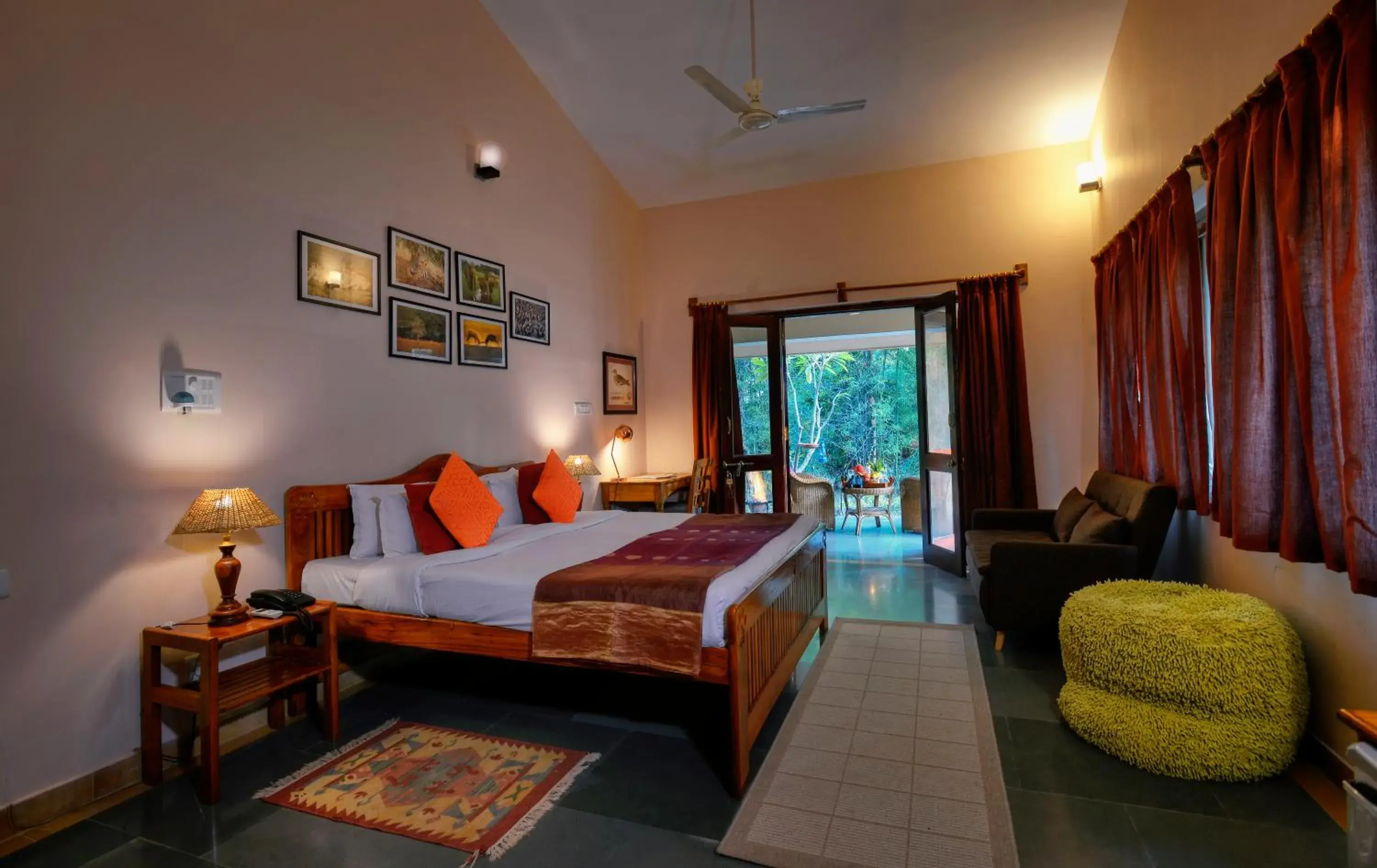 Deluxe Cottage in Pench Jungle Camp Deluxe Cottage in Pench Jungle Camp