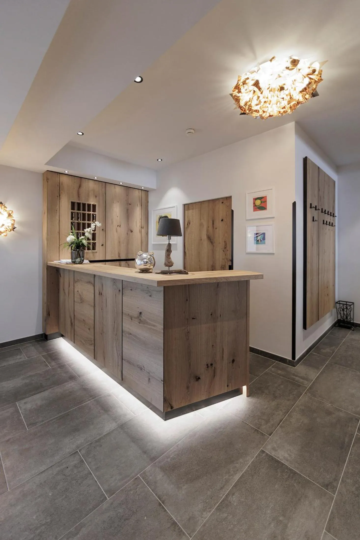 Lobby or reception in Hotel Neuwirt