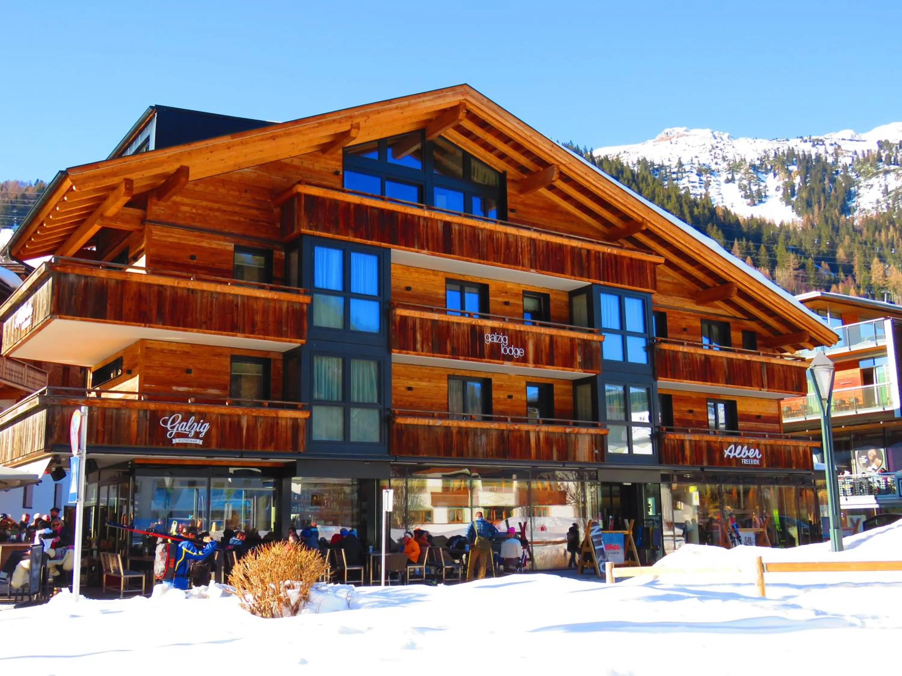 Property building in Galzig Lodge