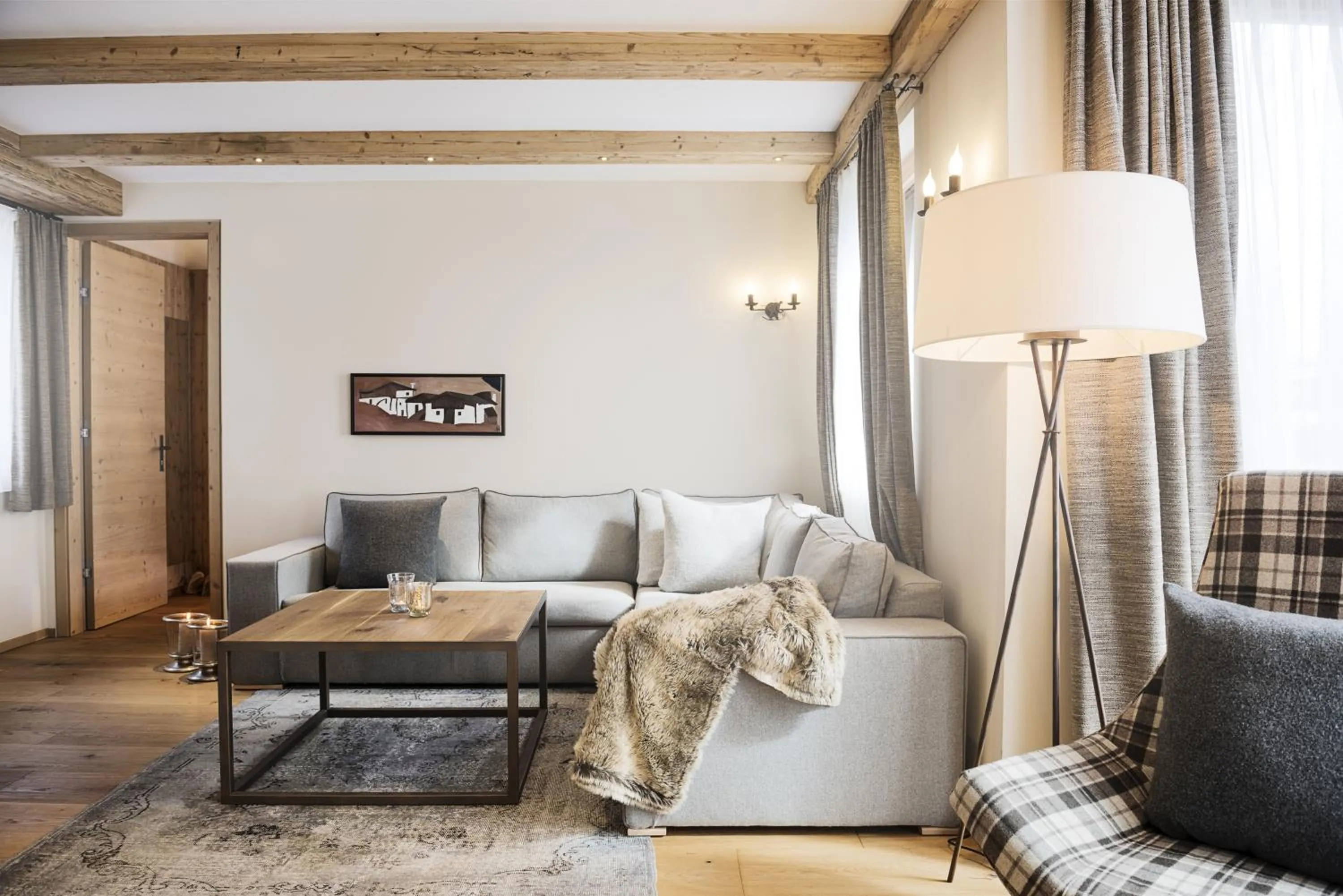 Living room in Galzig Lodge
