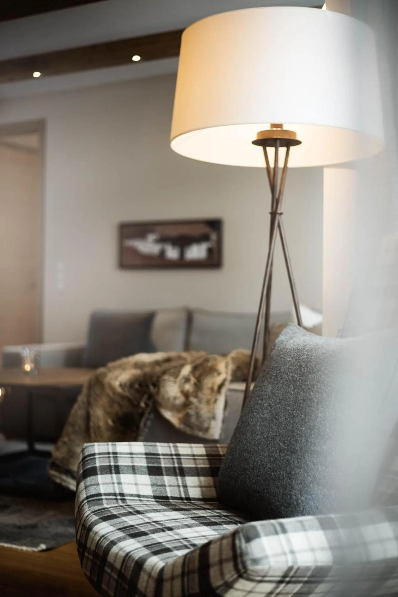 Living room in Galzig Lodge