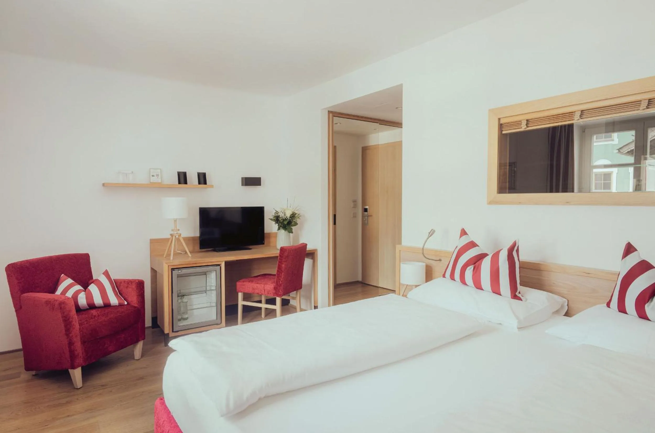 Bed in Romantik Spa Hotel Elixhauser Wirt