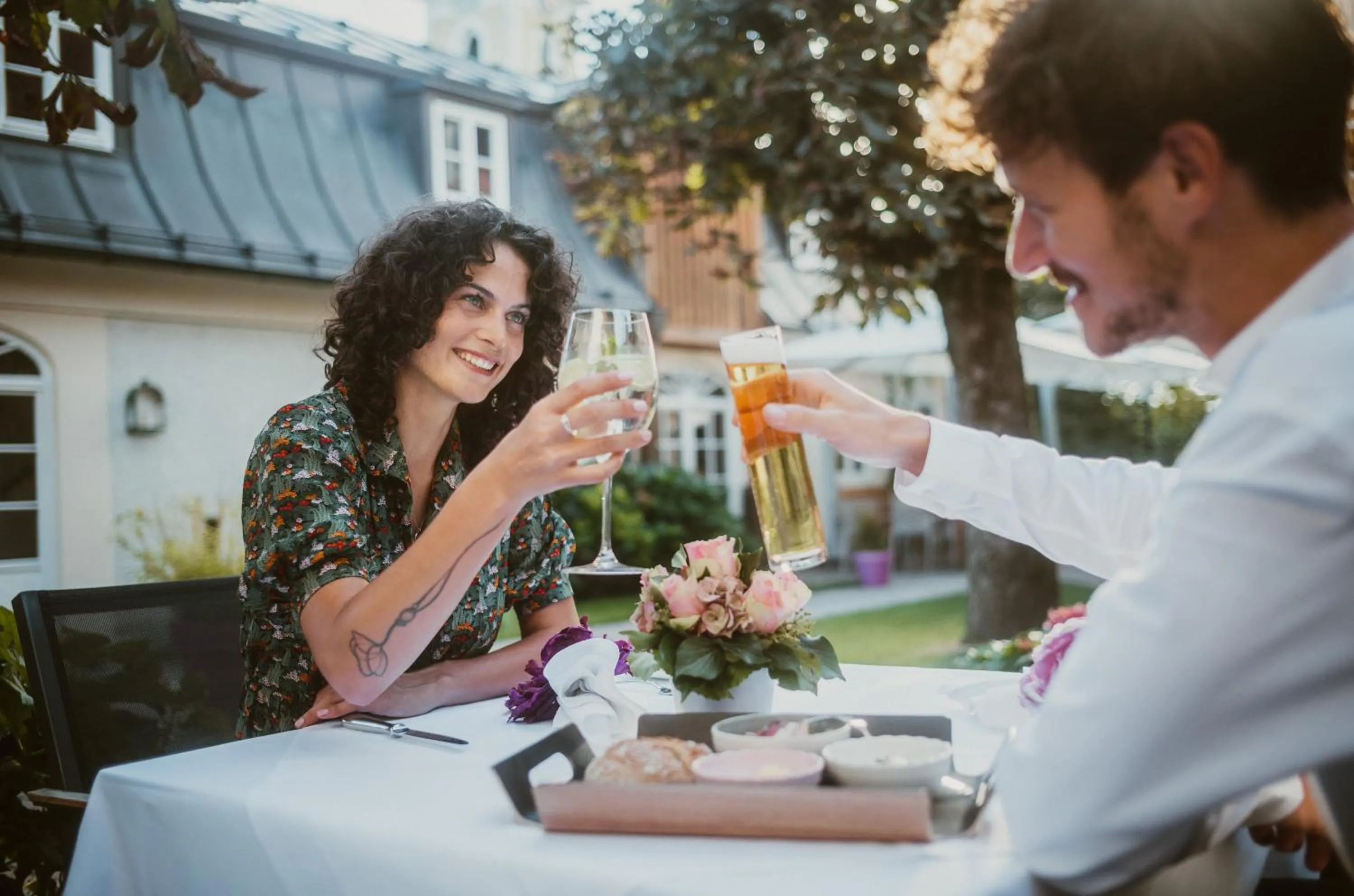 Food and drinks in Romantik Spa Hotel Elixhauser Wirt
