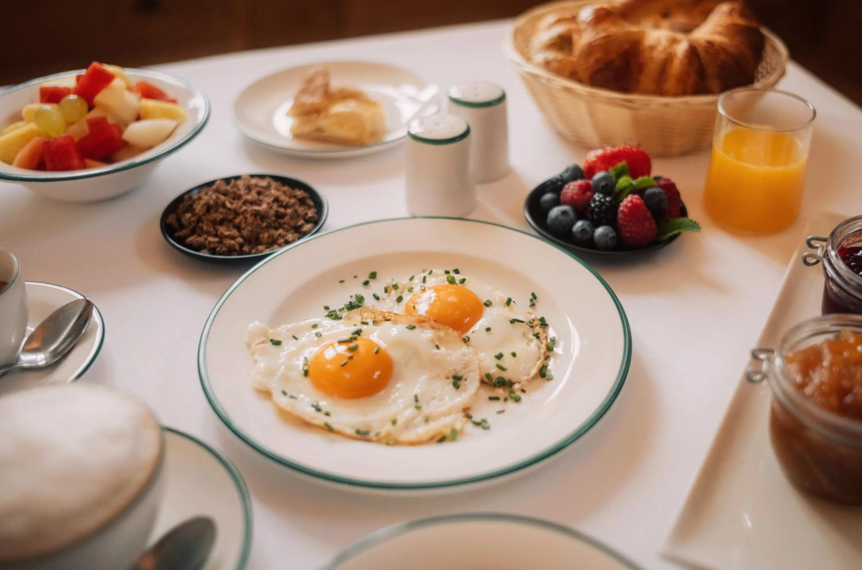 Food and drinks in Romantik Spa Hotel Elixhauser Wirt