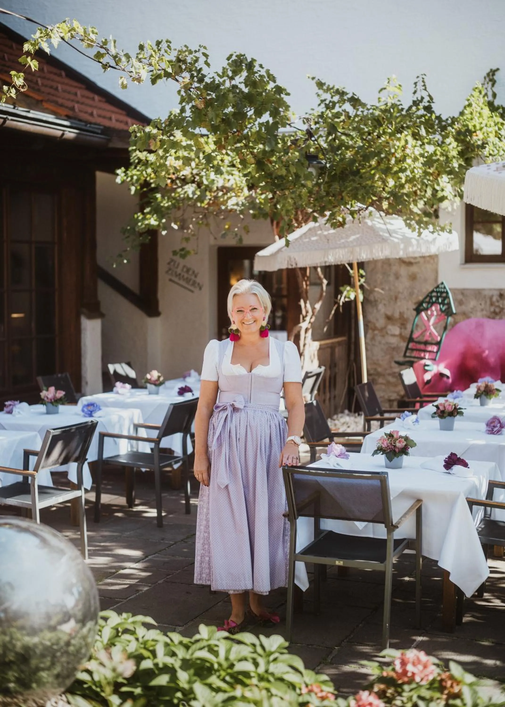Garden in Romantik Spa Hotel Elixhauser Wirt