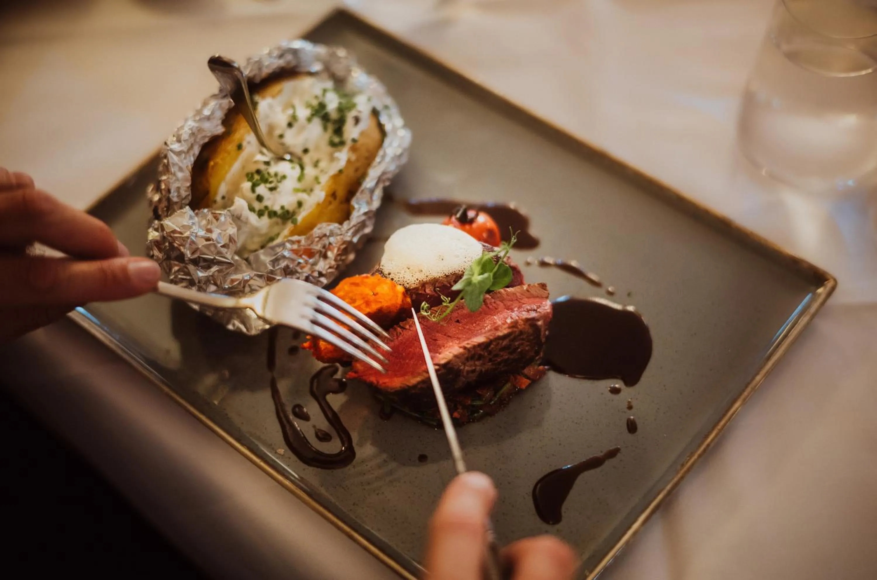 Food and drinks in Romantik Spa Hotel Elixhauser Wirt