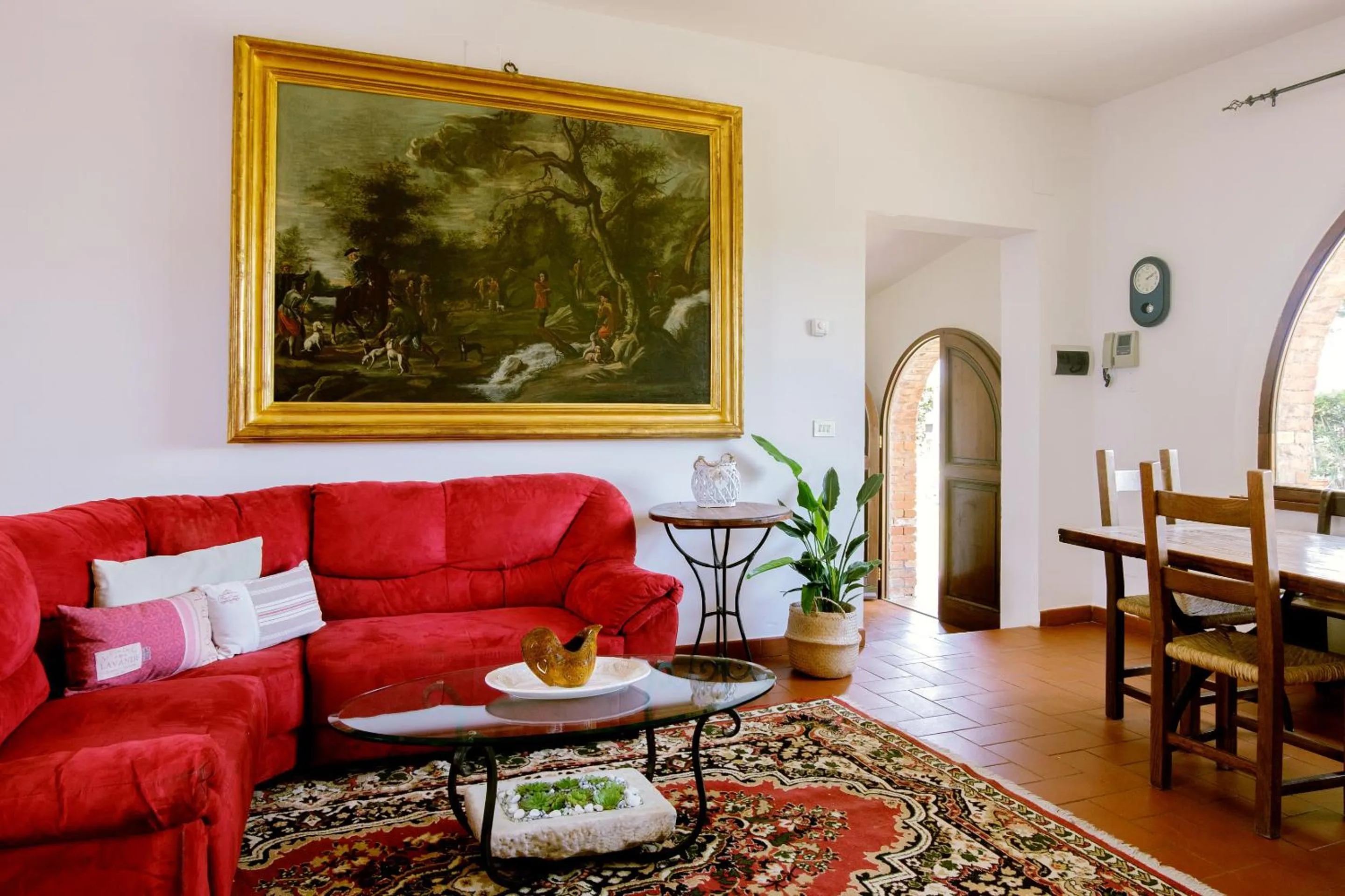 Living room in Agriturismo Cavalierino