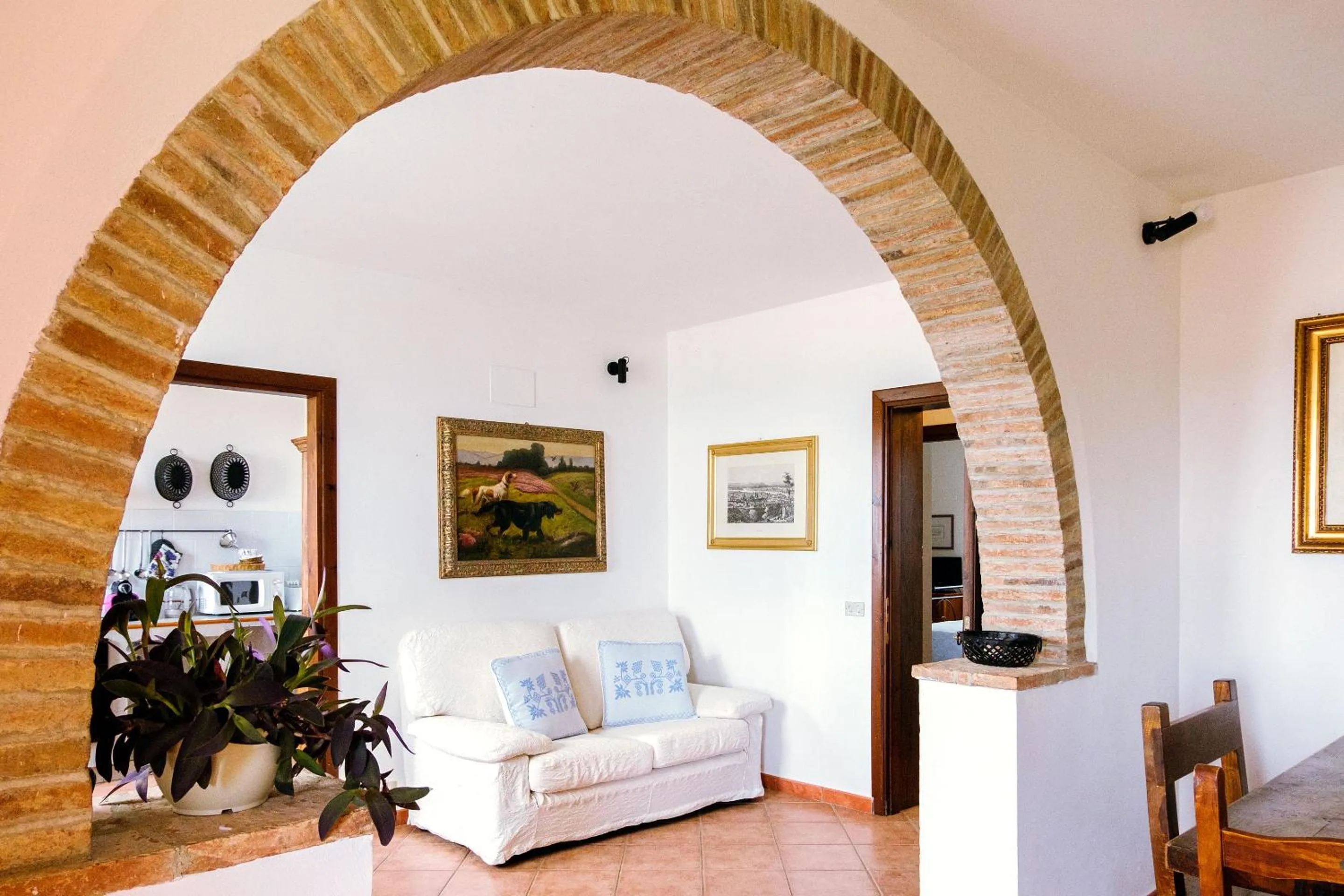 Living room in Agriturismo Cavalierino