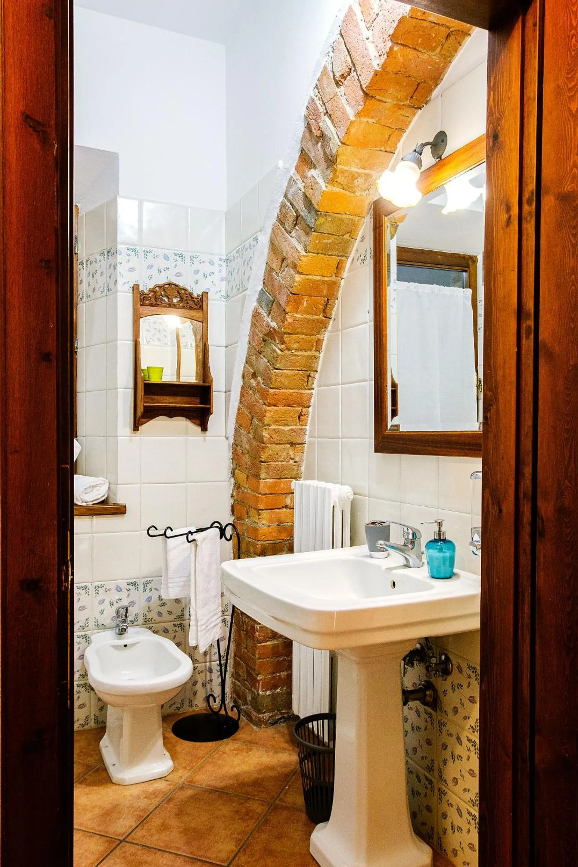 Bathroom in Agriturismo Cavalierino