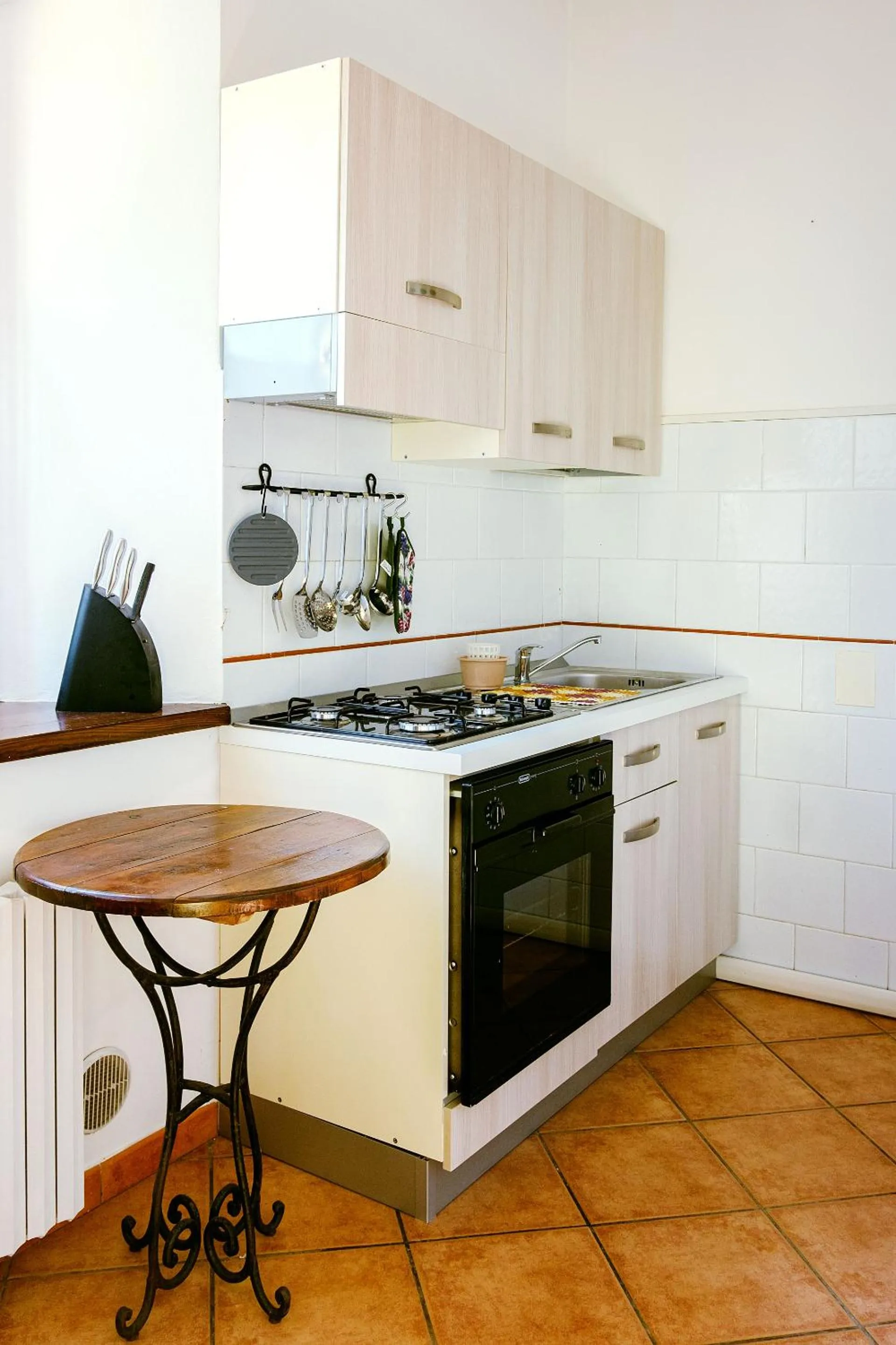 Kitchen or kitchenette in Agriturismo Cavalierino