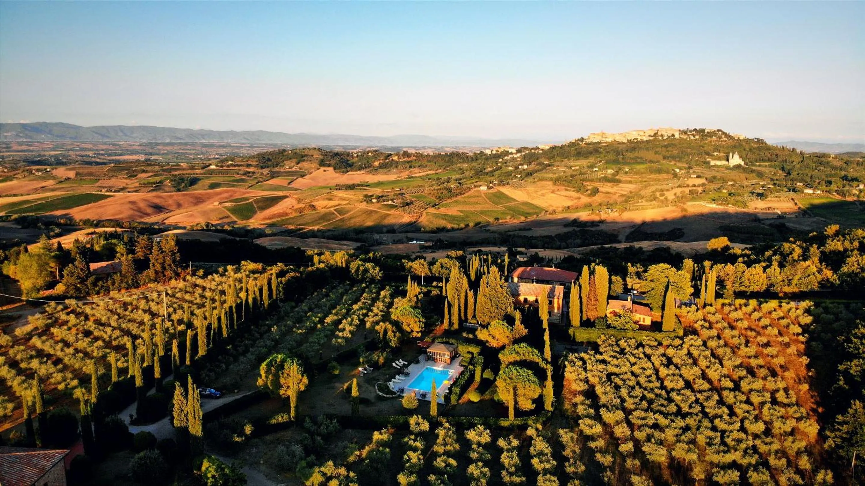 Bird's eye view in Agriturismo Cavalierino