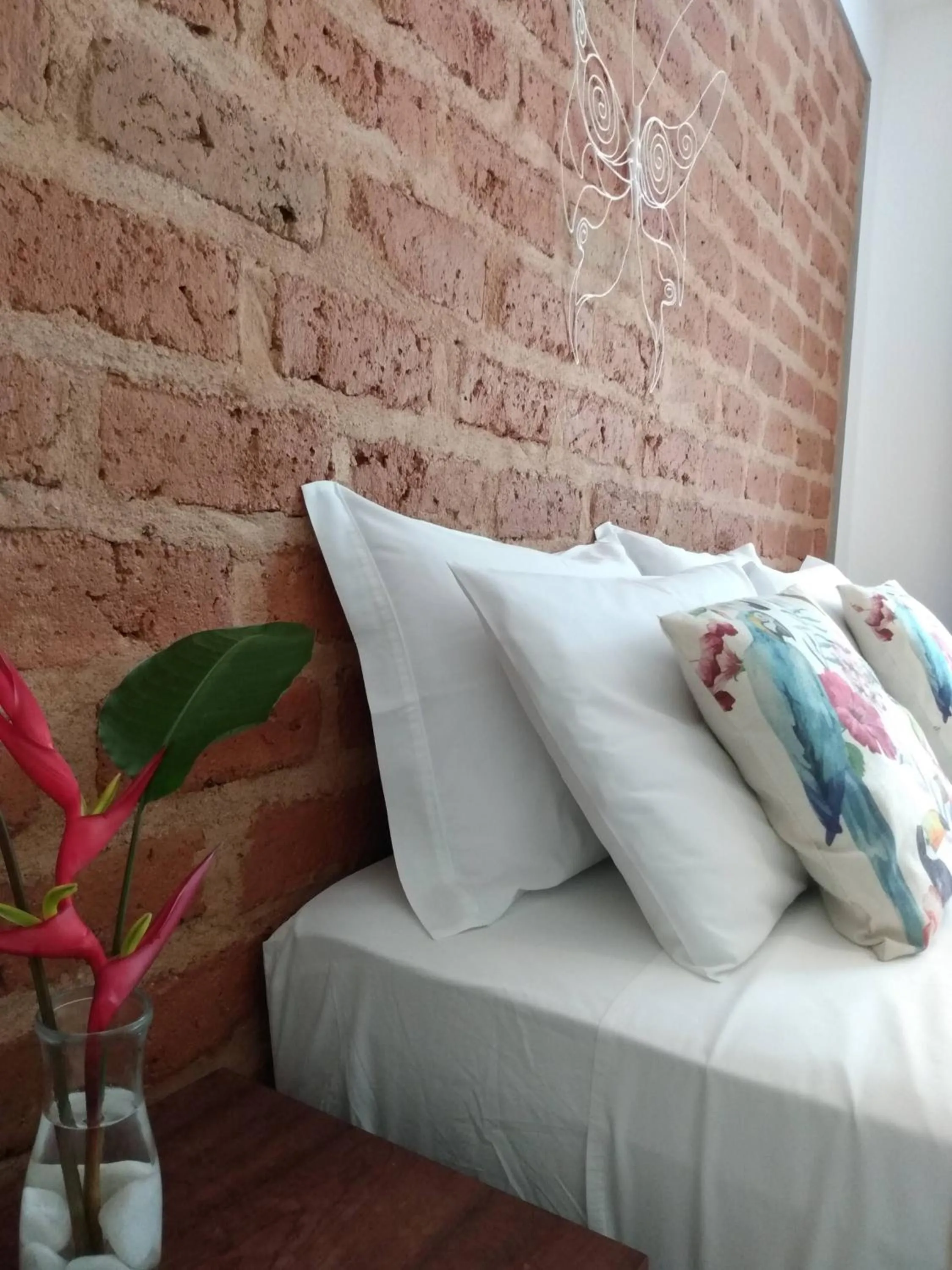 Bed in Pousada Vila Guyrá