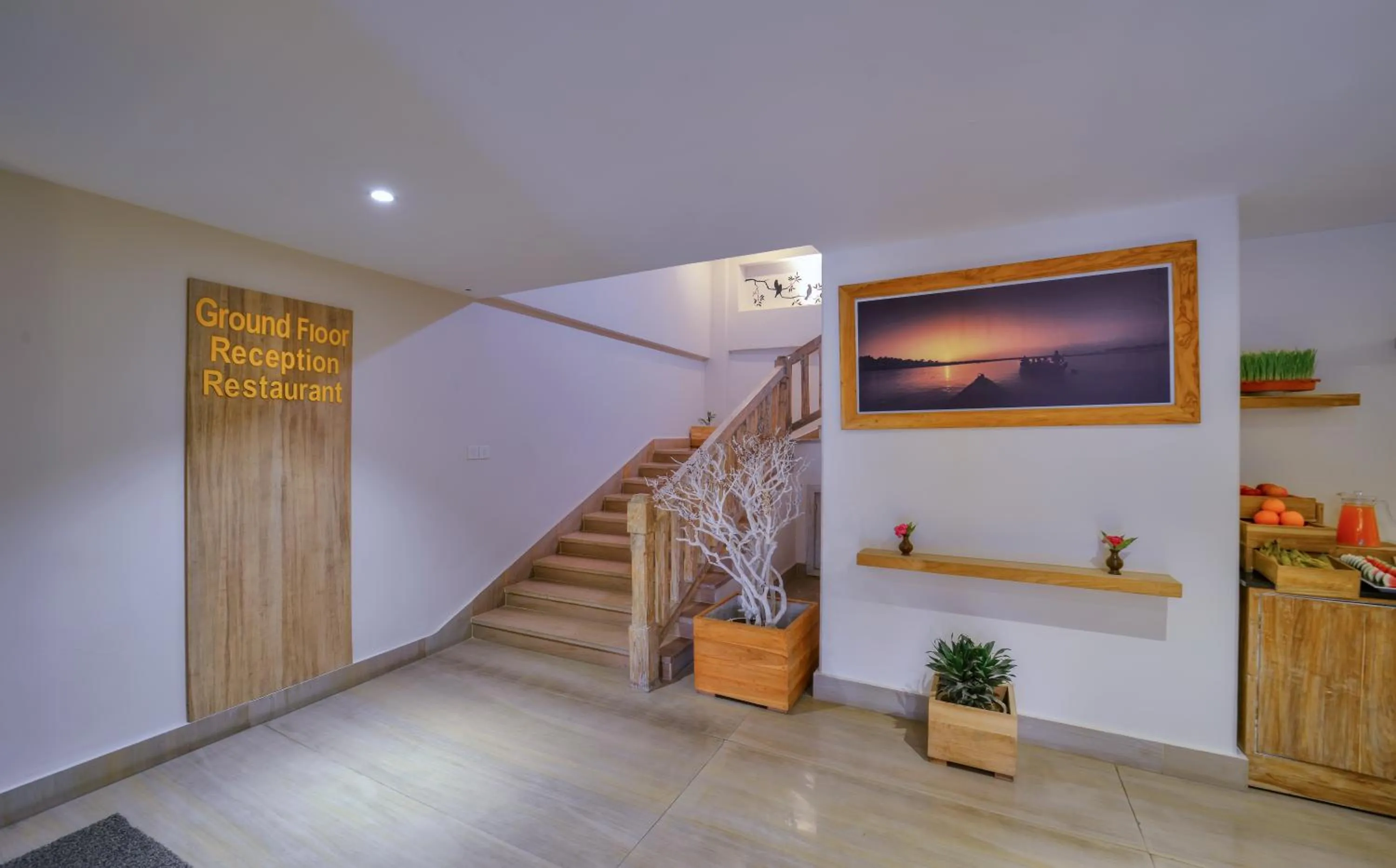 Lobby or reception in Aabas Pokhara by Barahi Hospitality