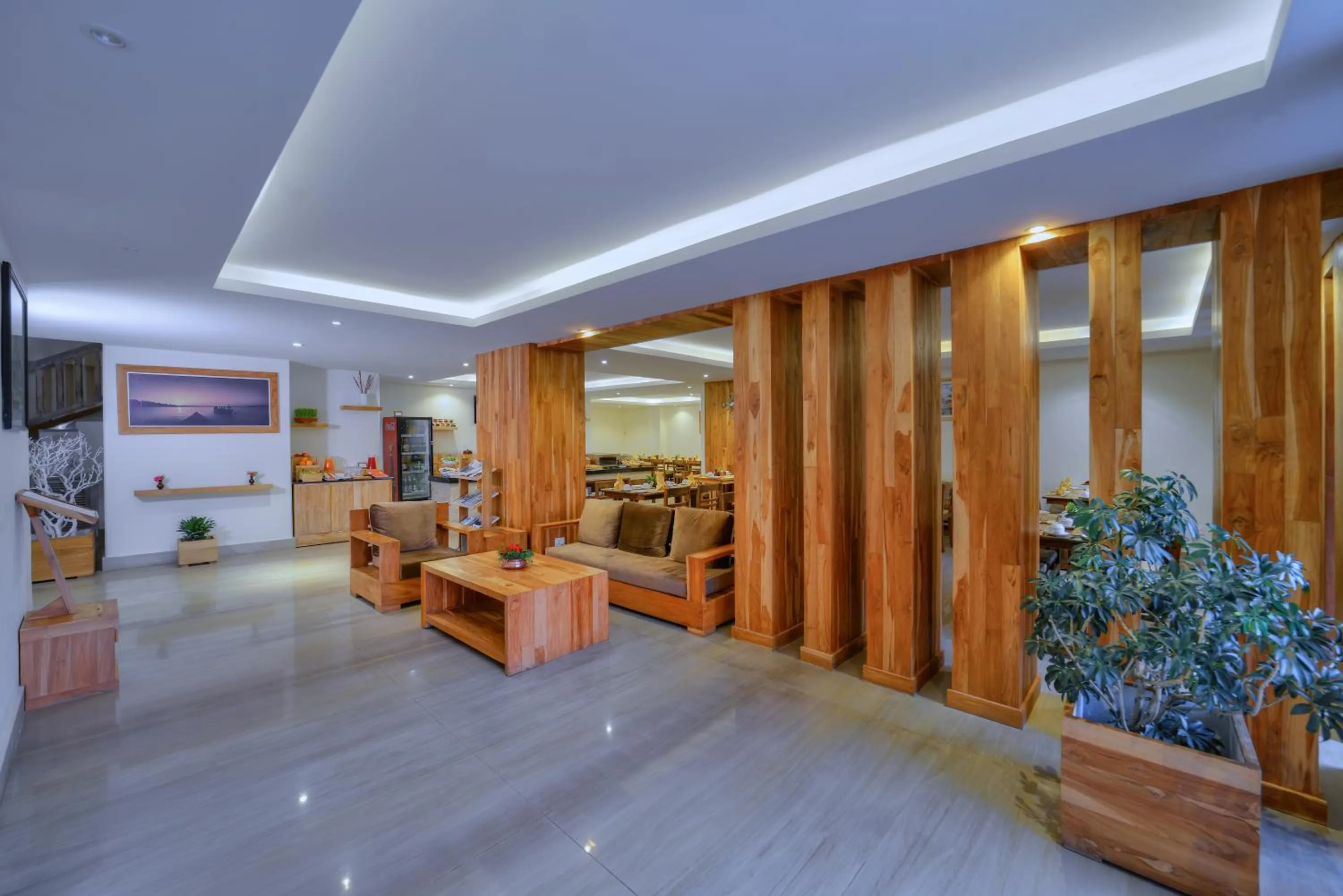 Lobby or reception in Aabas Pokhara by Barahi Hospitality