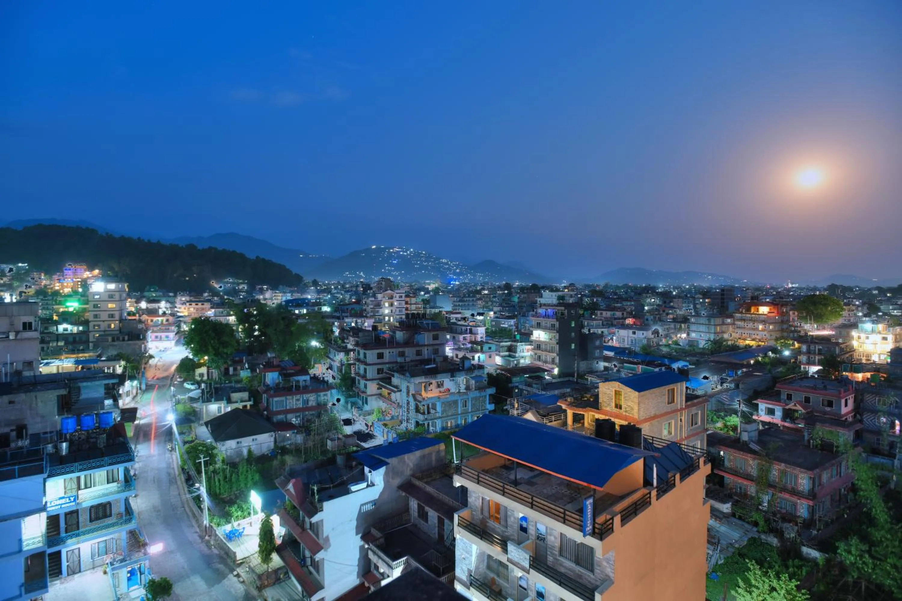 City view in Aabas Pokhara by Barahi Hospitality
