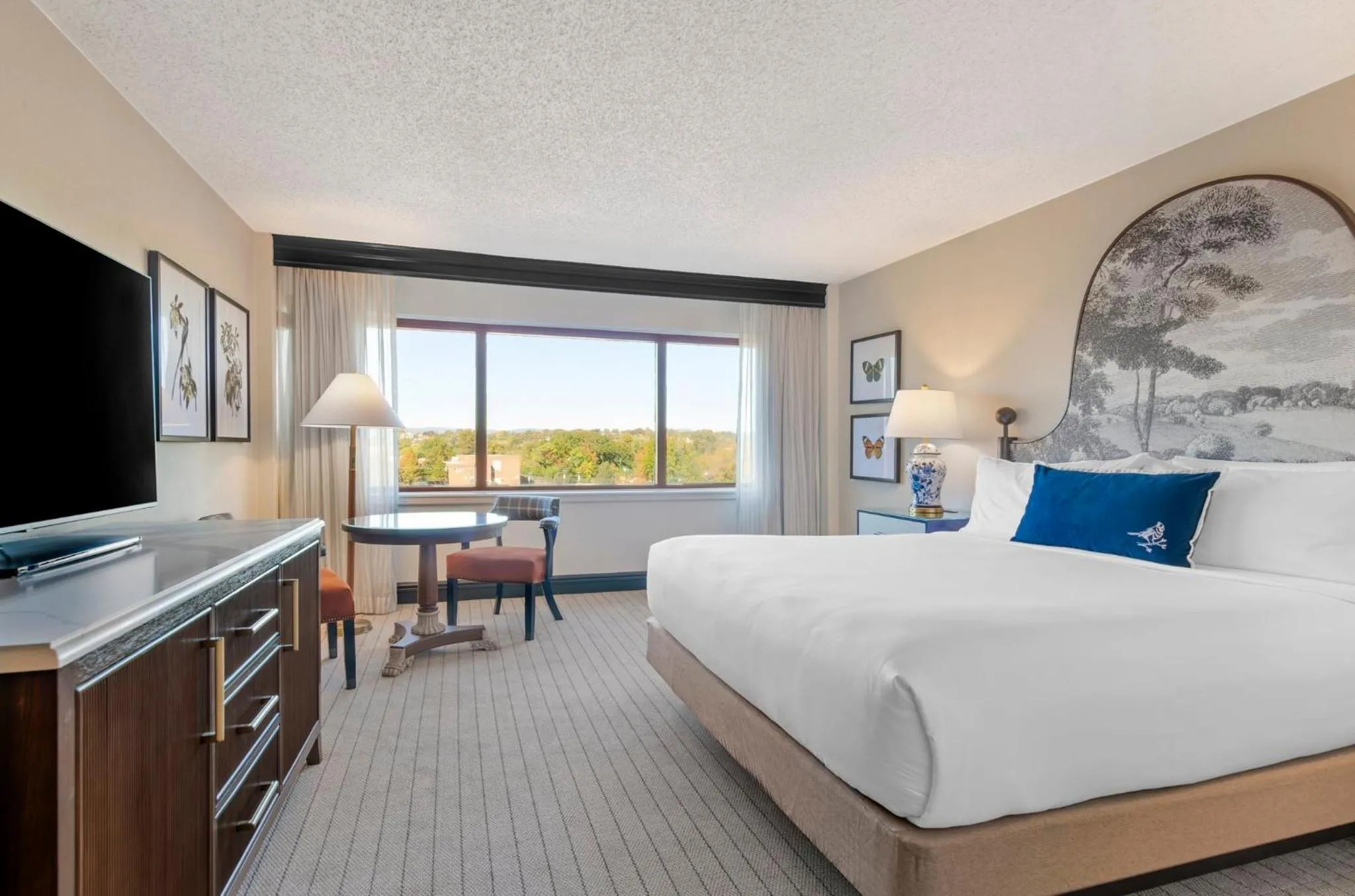 Deluxe Room -1 Queen Bed in Omni Charlottesville Hotel